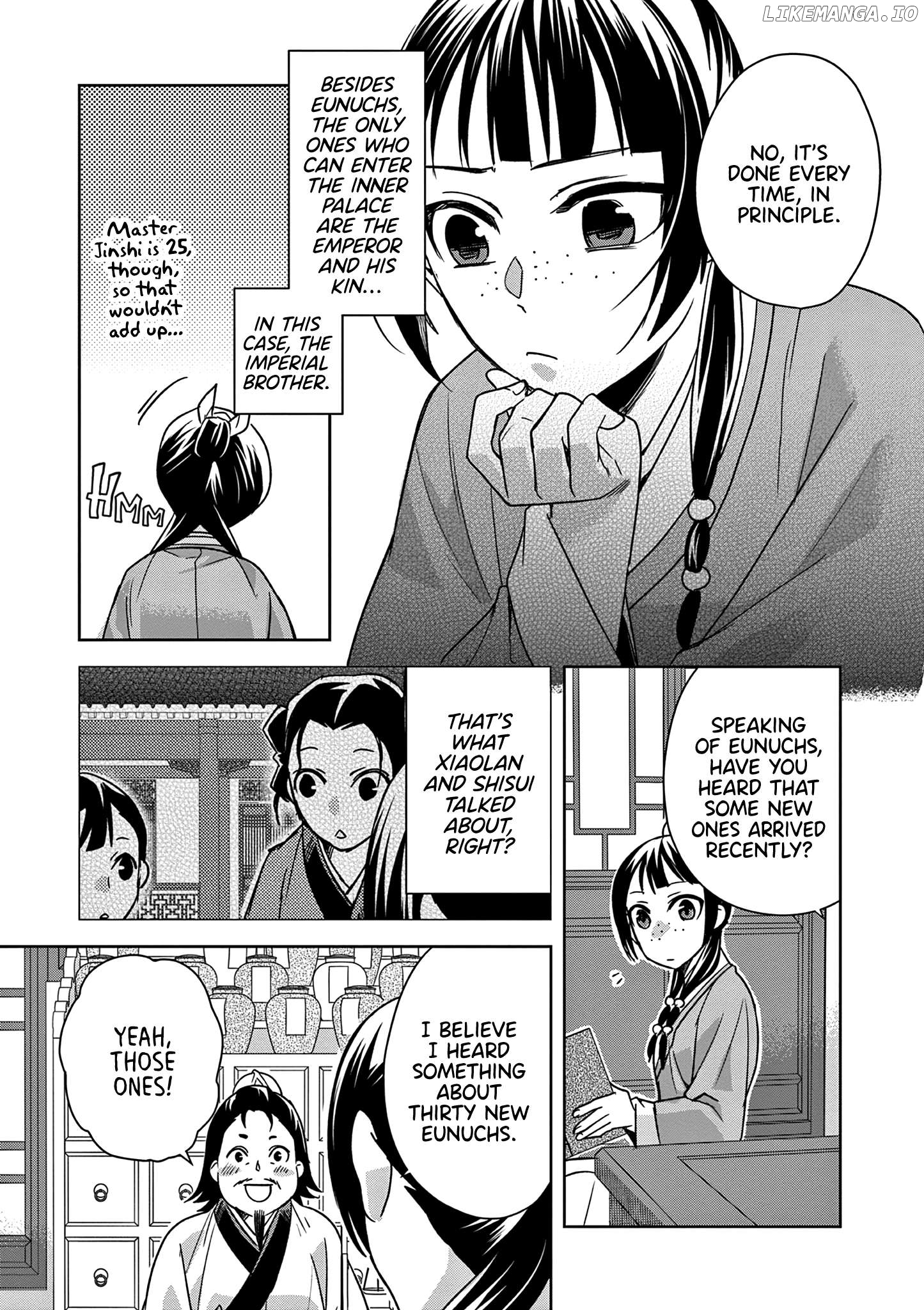 Kusuriya no Hitorigoto - Maomao no Koukyuu Nazotoki Techou Chapter 57 - page 5
