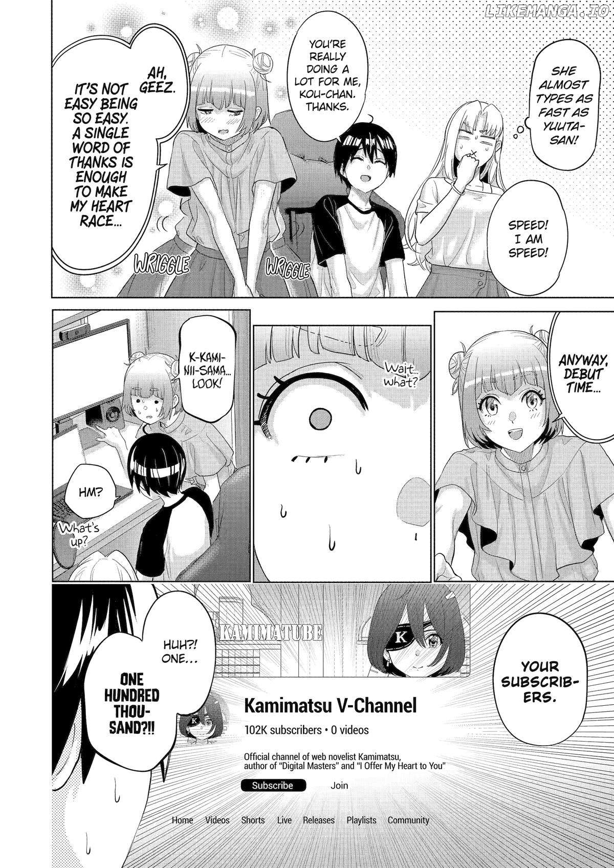 Koukousei WEB Sakka no Mote Seikatsu "Anta ga Kami Sakka na Wakenai desho" to Boku wo Futta Osananajimi ga Koukaishiteru kedo Mou Osoi Chapter 35 - page 6
