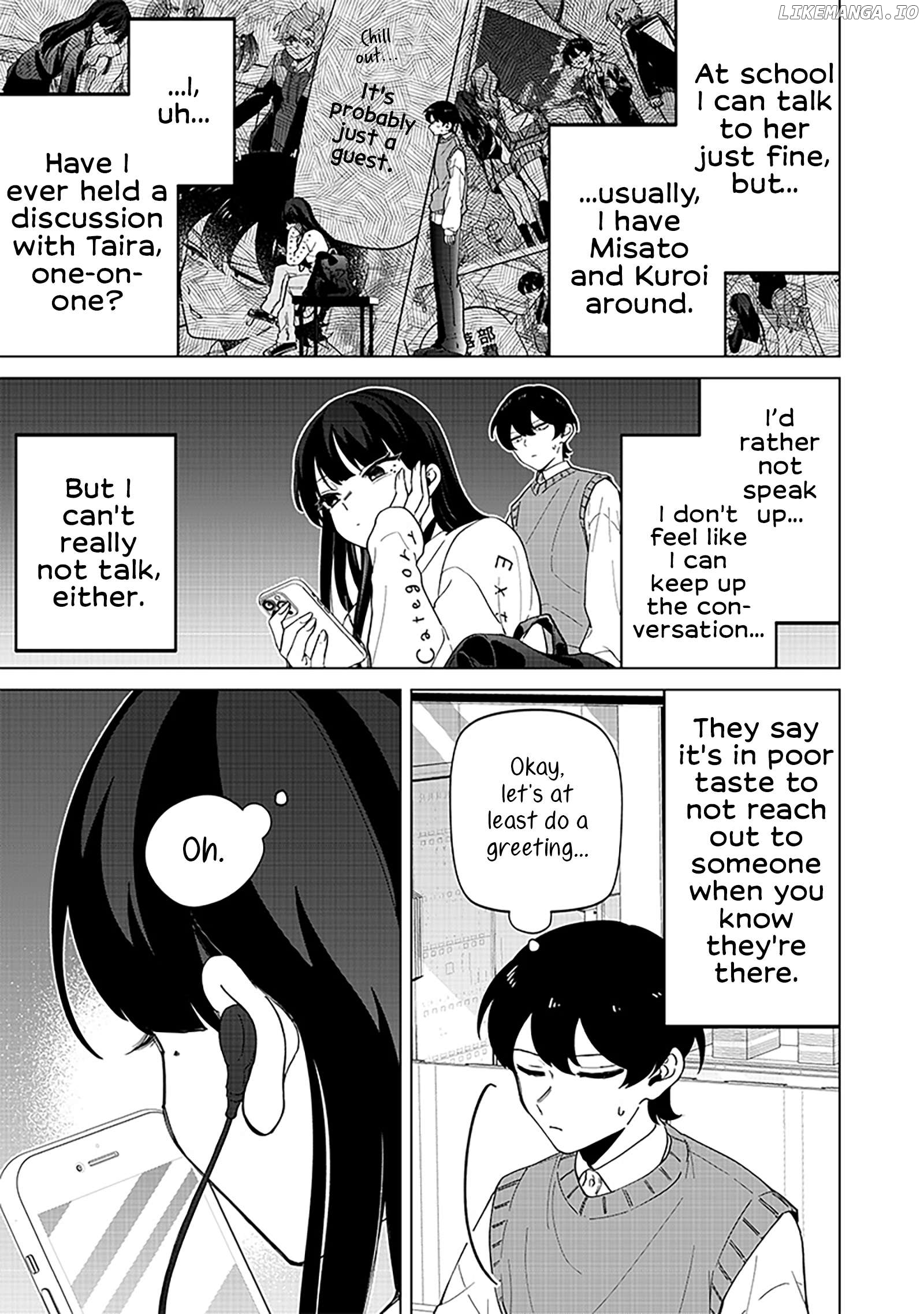 The Gals Who is Always Saying Insane Things. -My Daily Life at a Private Paranormal High School- Chapter 23 - page 3