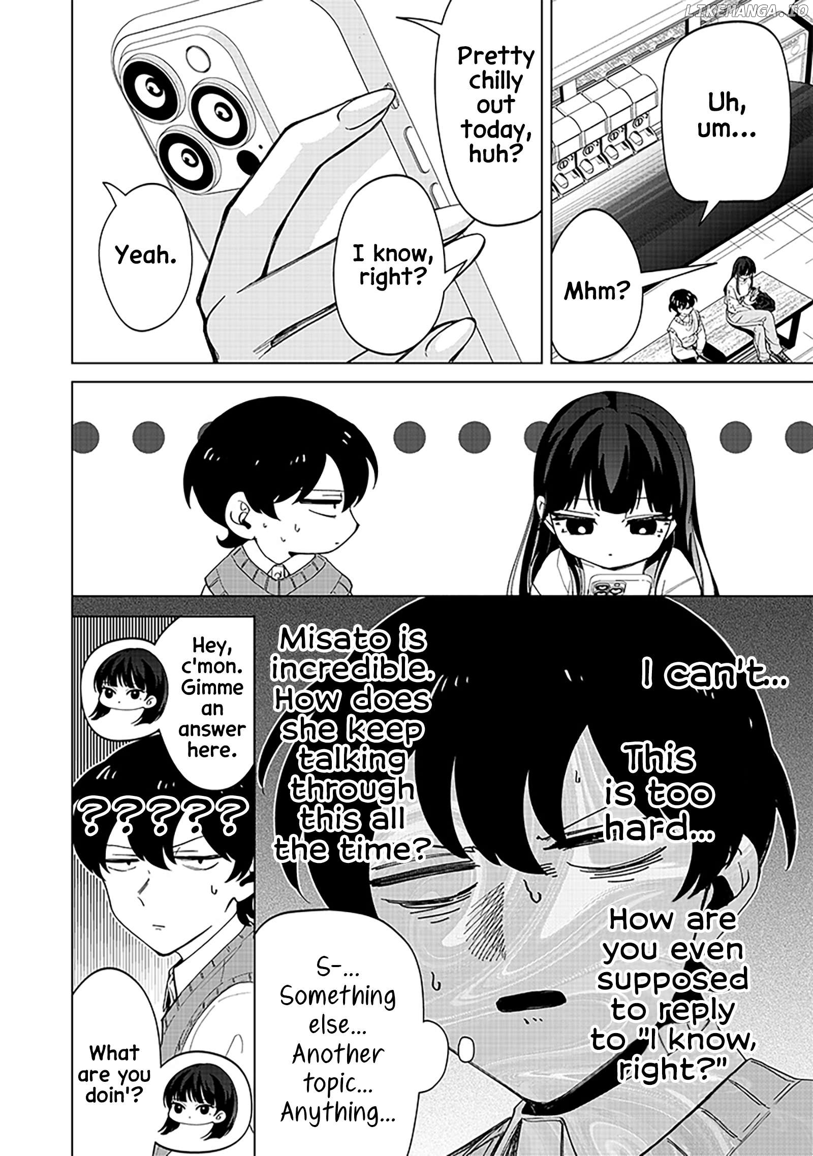 The Gals Who is Always Saying Insane Things. -My Daily Life at a Private Paranormal High School- Chapter 23 - page 5