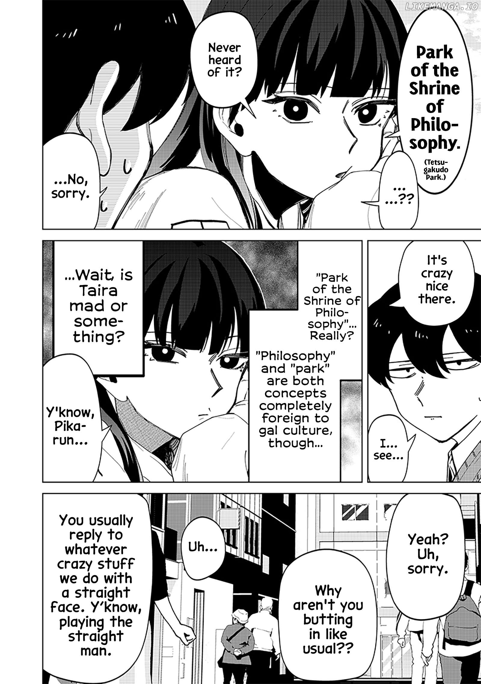 The Gals Who is Always Saying Insane Things. -My Daily Life at a Private Paranormal High School- Chapter 23 - page 7