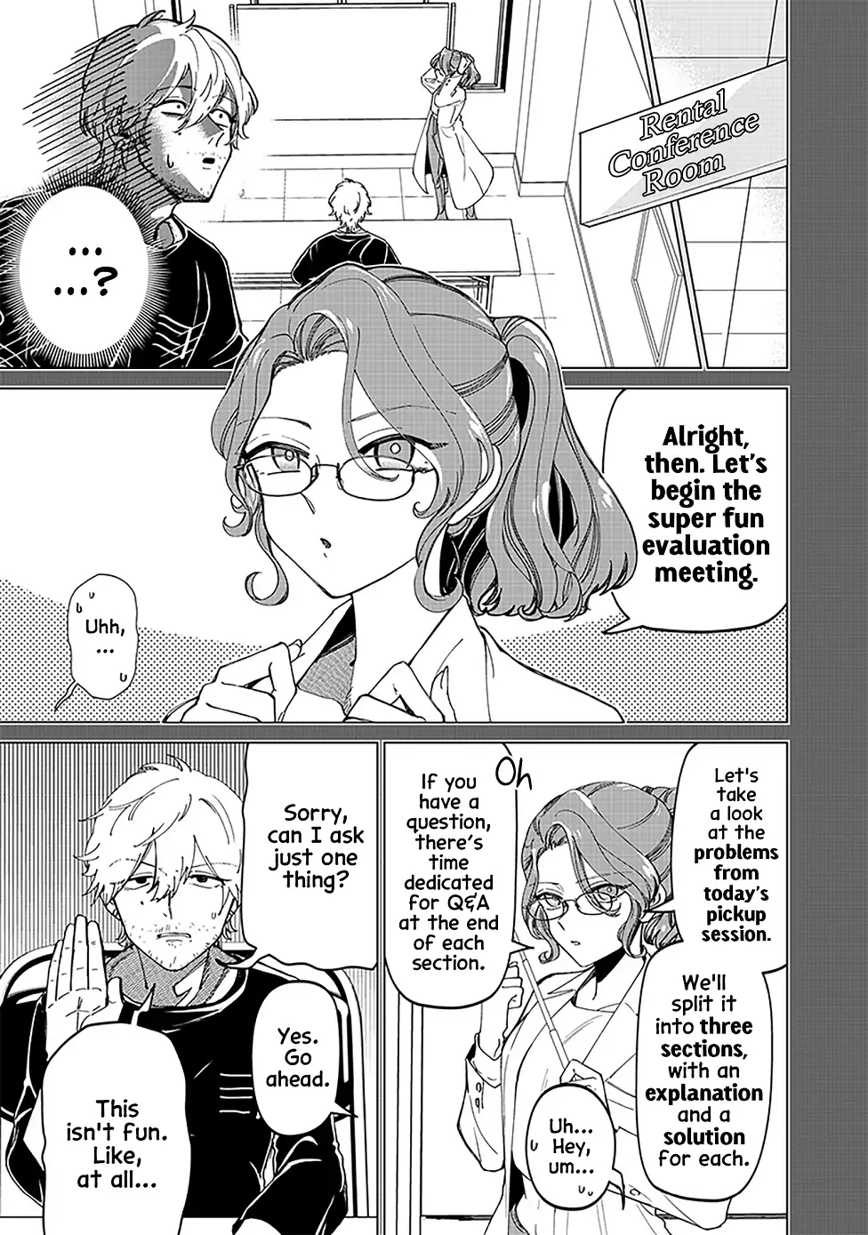 The Gals Who is Always Saying Insane Things. -My Daily Life at a Private Paranormal High School- Chapter 26 - page 3