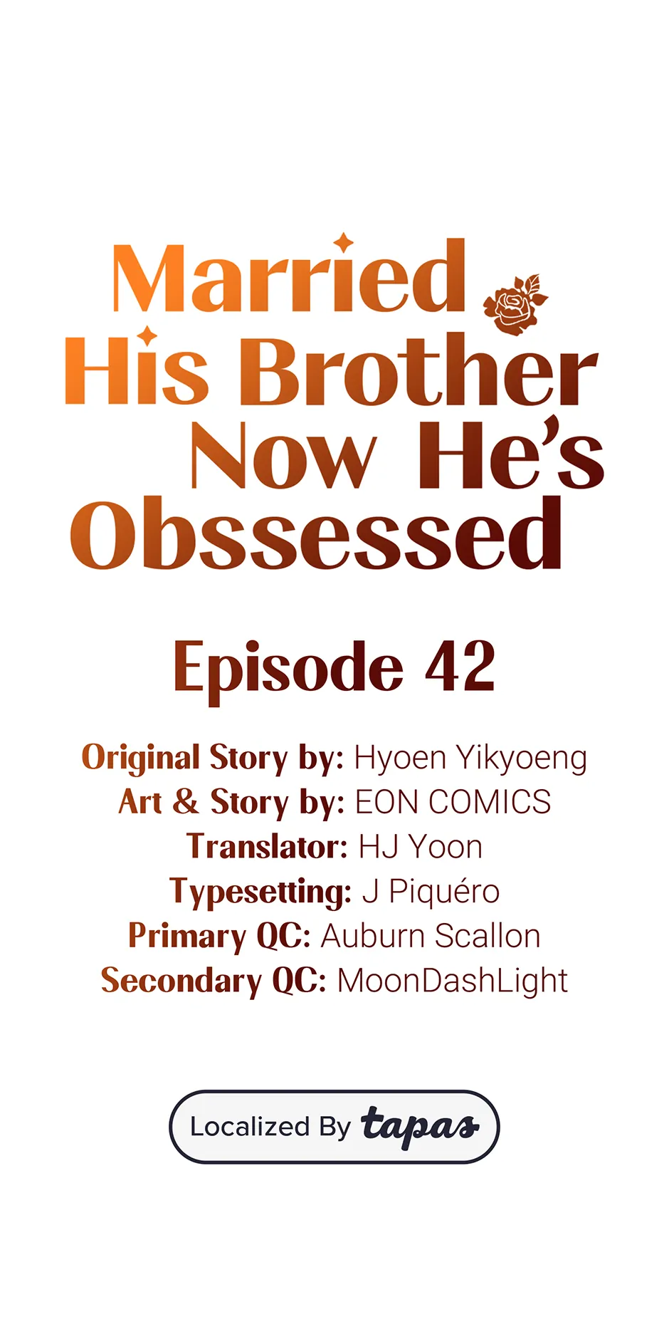 Married His Brother and Now He's Obsessed Chapter 42 - page 1