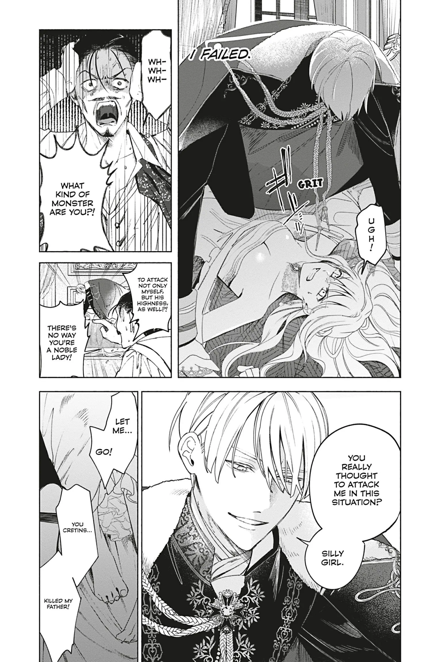 The Young Lady of a District Count Is Sold and Forced to Dote on the Crown Prince of the Neighboring Country Chapter 4 - page 9