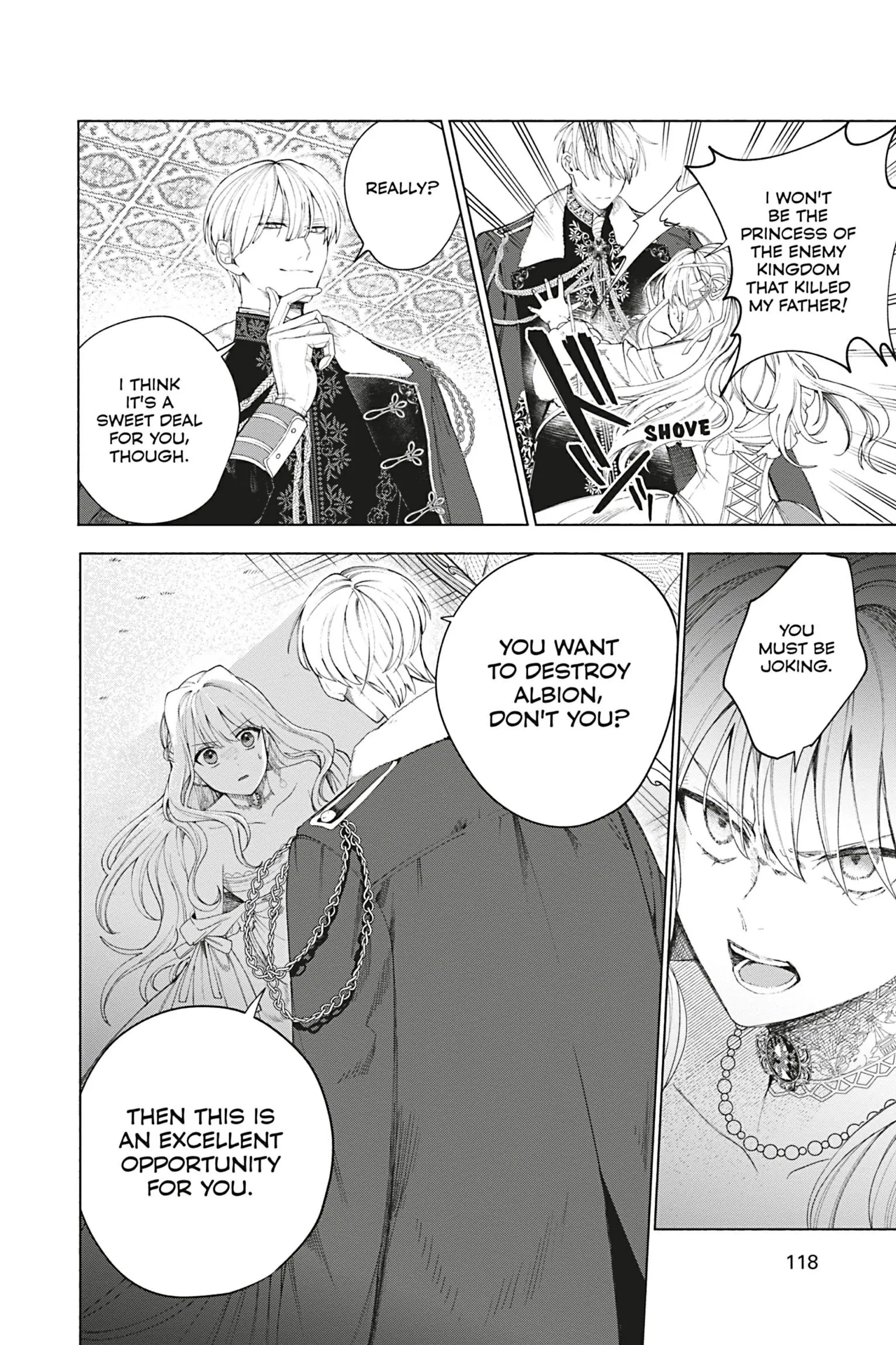 The Young Lady of a District Count Is Sold and Forced to Dote on the Crown Prince of the Neighboring Country Chapter 5 - page 2