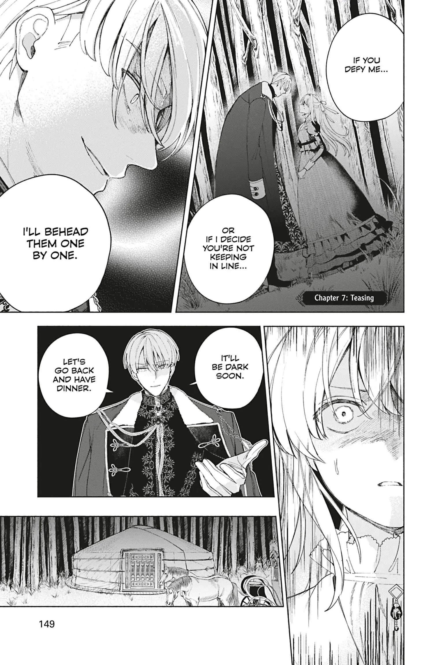 The Young Lady of a District Count Is Sold and Forced to Dote on the Crown Prince of the Neighboring Country Chapter 7 - page 1