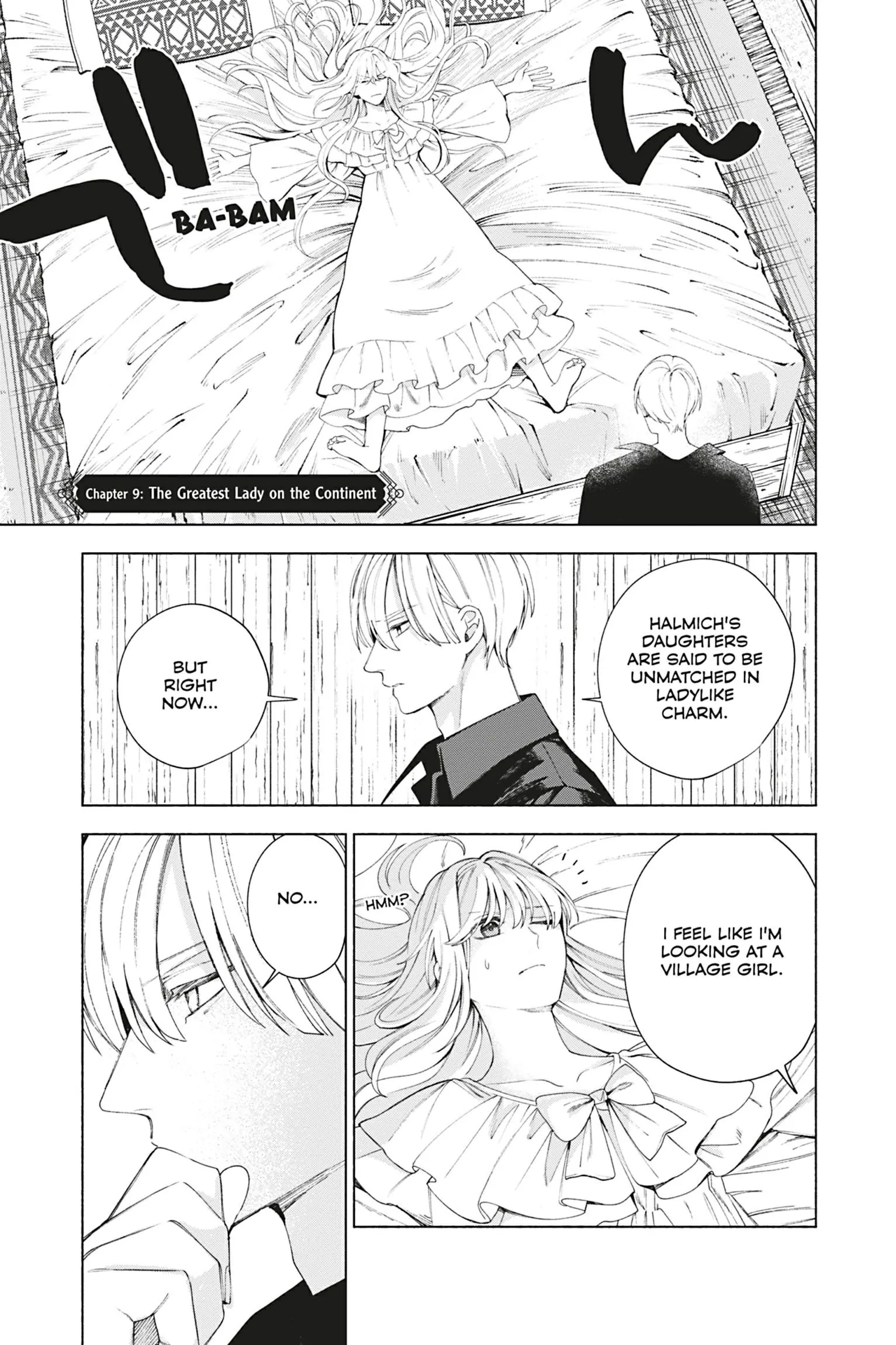 The Young Lady of a District Count Is Sold and Forced to Dote on the Crown Prince of the Neighboring Country Chapter 9 - page 1