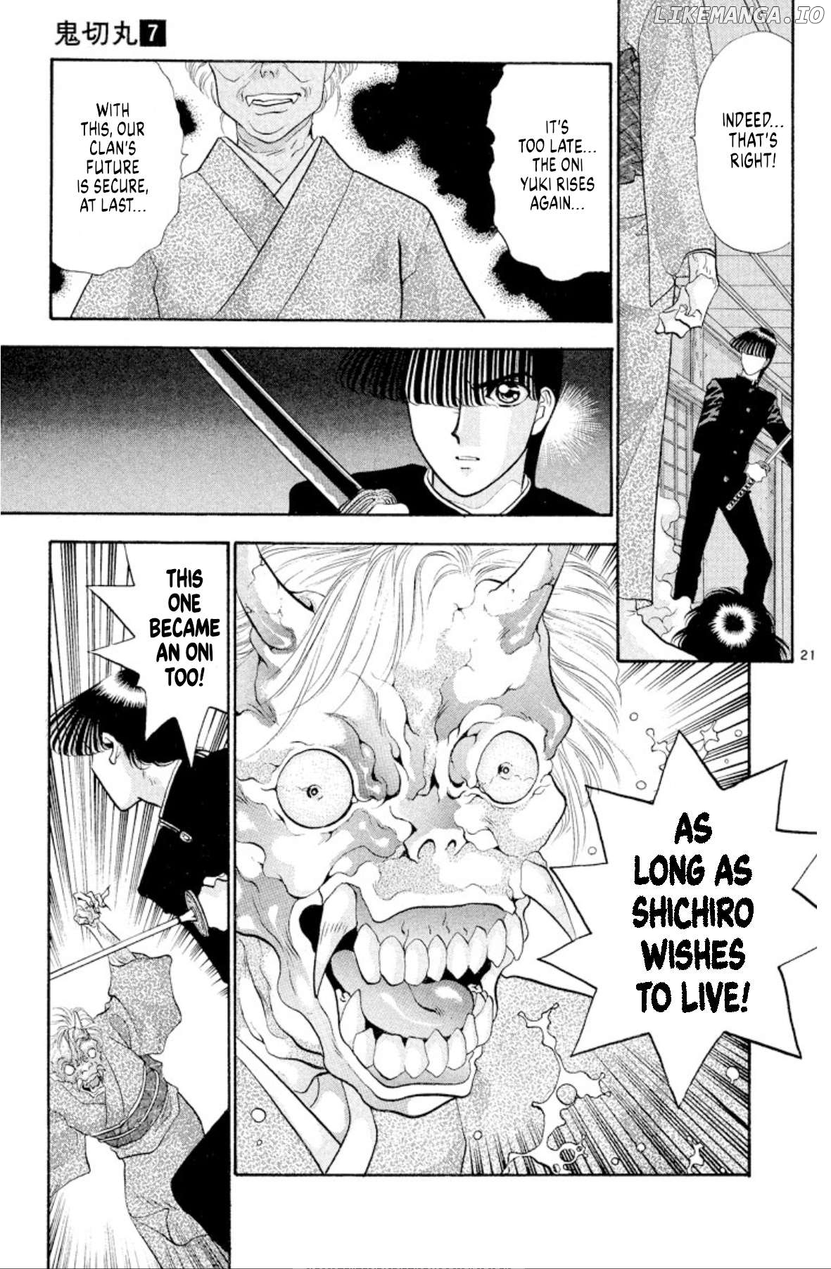 Onikirimaru - Manga Chapter 40 - page 21