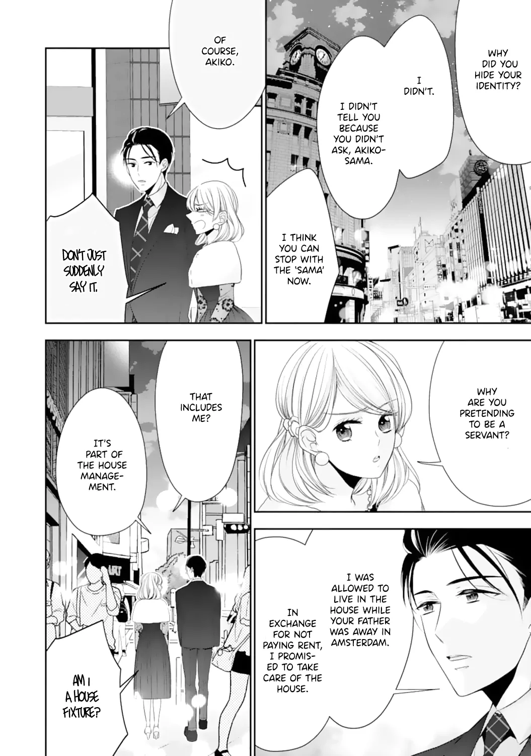 Shitsuji-sama wa Demodori Reijou wo Amayakasanai Chapter 10 - page 15