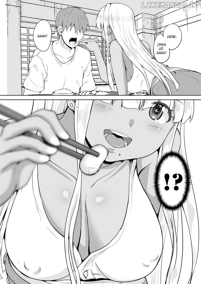 Inaka no Kuro Gal JK to Kekkon Shimashita Chapter 3.5 - page 1