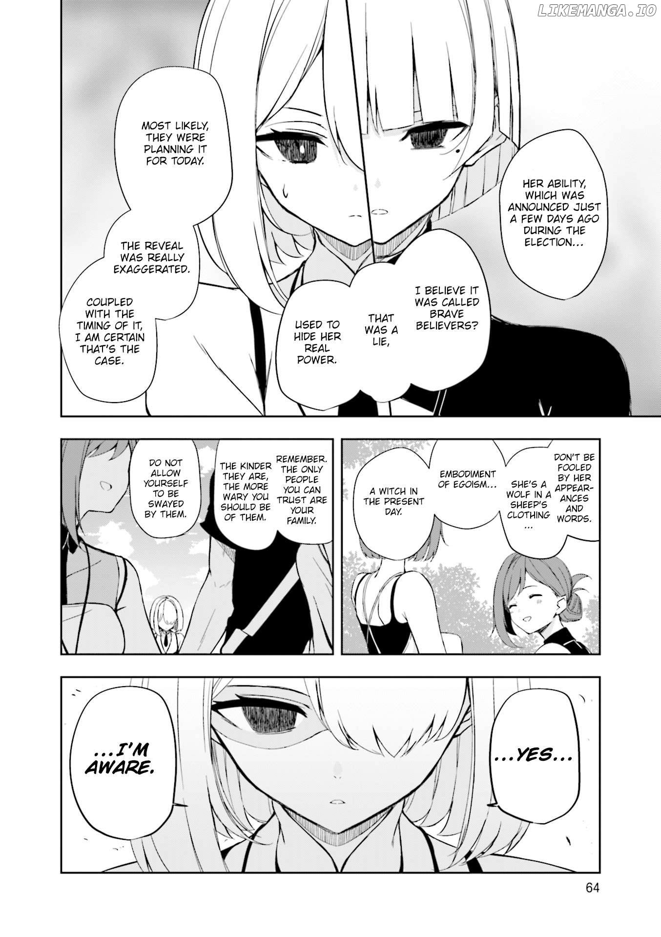 Joukamachi no Dandelion Chapter 61 - page 21