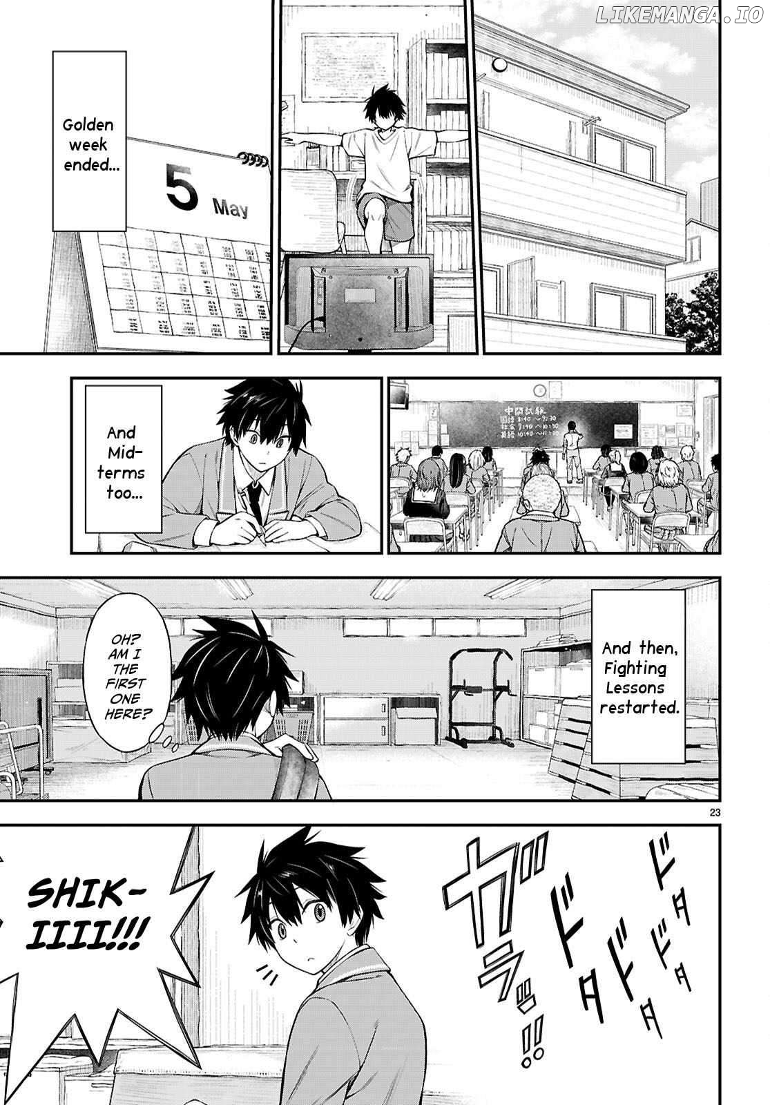 Houkago wa Kenka Saikyou no Gyaru ni Tsurekomareru Seikatsu Kanojo-tachi ni Sukarete, Boku mo Saikyou ni!? Chapter 7 - page 23