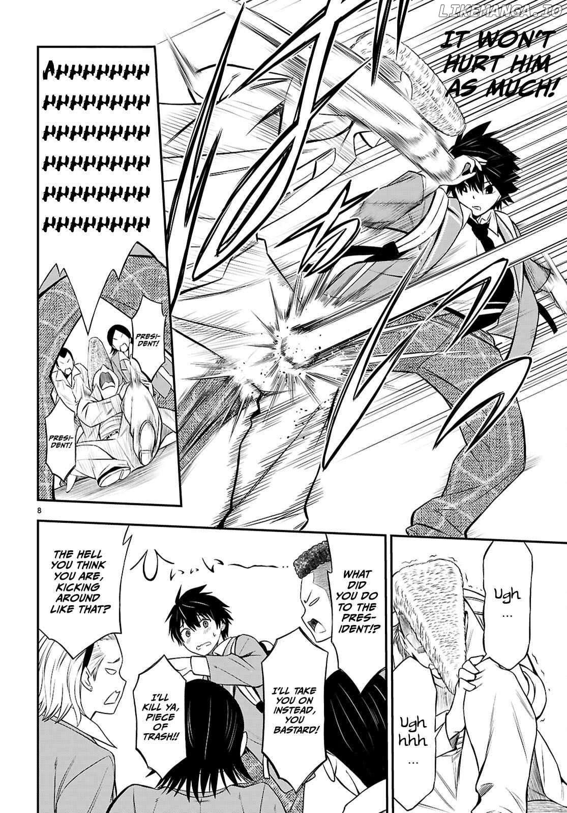 Houkago wa Kenka Saikyou no Gyaru ni Tsurekomareru Seikatsu Kanojo-tachi ni Sukarete, Boku mo Saikyou ni!? Chapter 7 - page 8