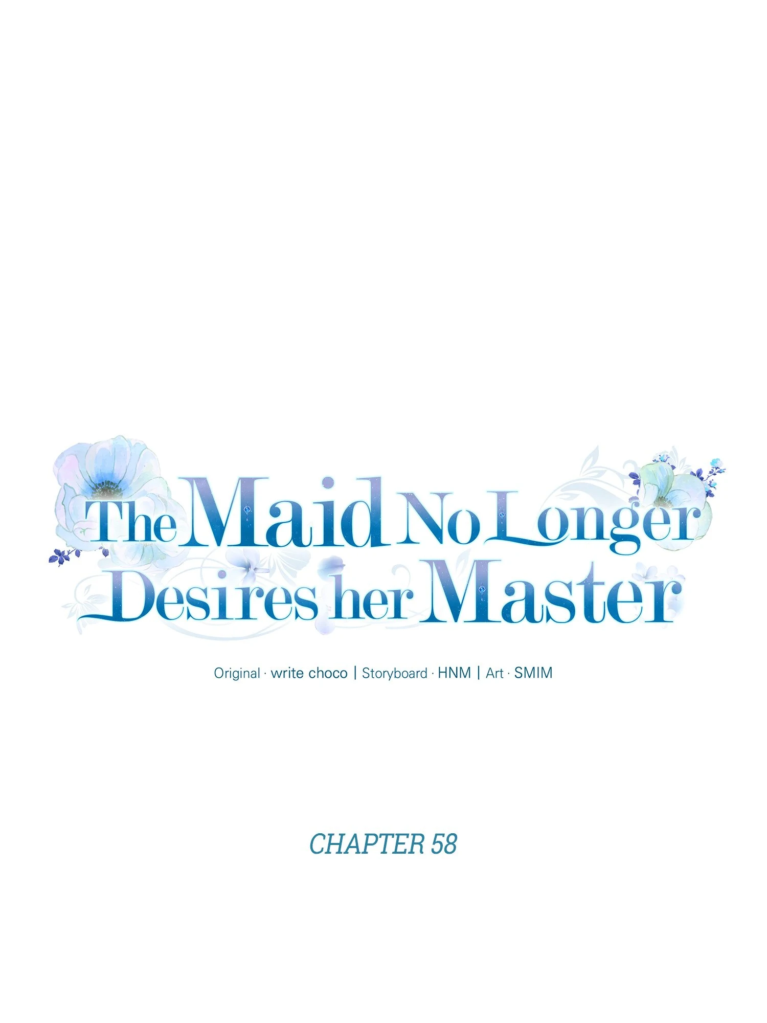 The Maid No Longer Desires her Master Chapter 58 - page 1
