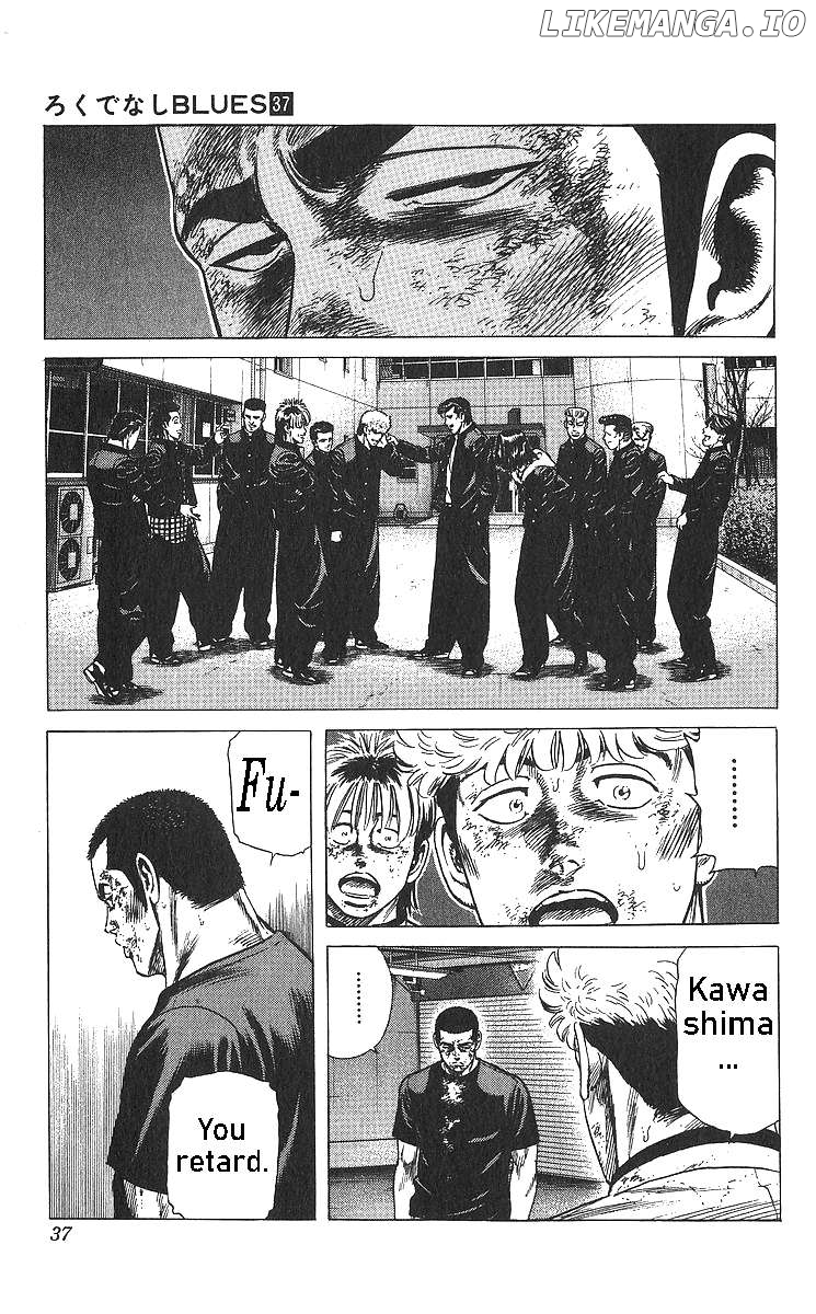 Rokudenashi Blues Chapter 360 - page 12