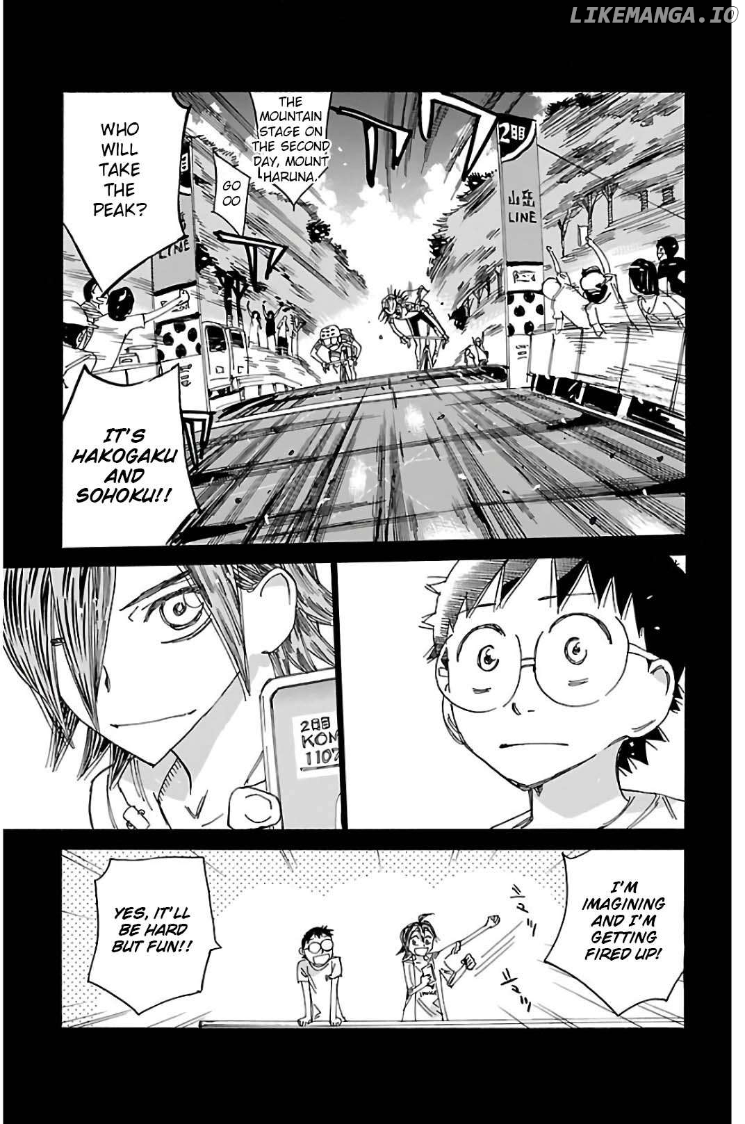 Yowamushi Pedal Chapter 517 - page 10