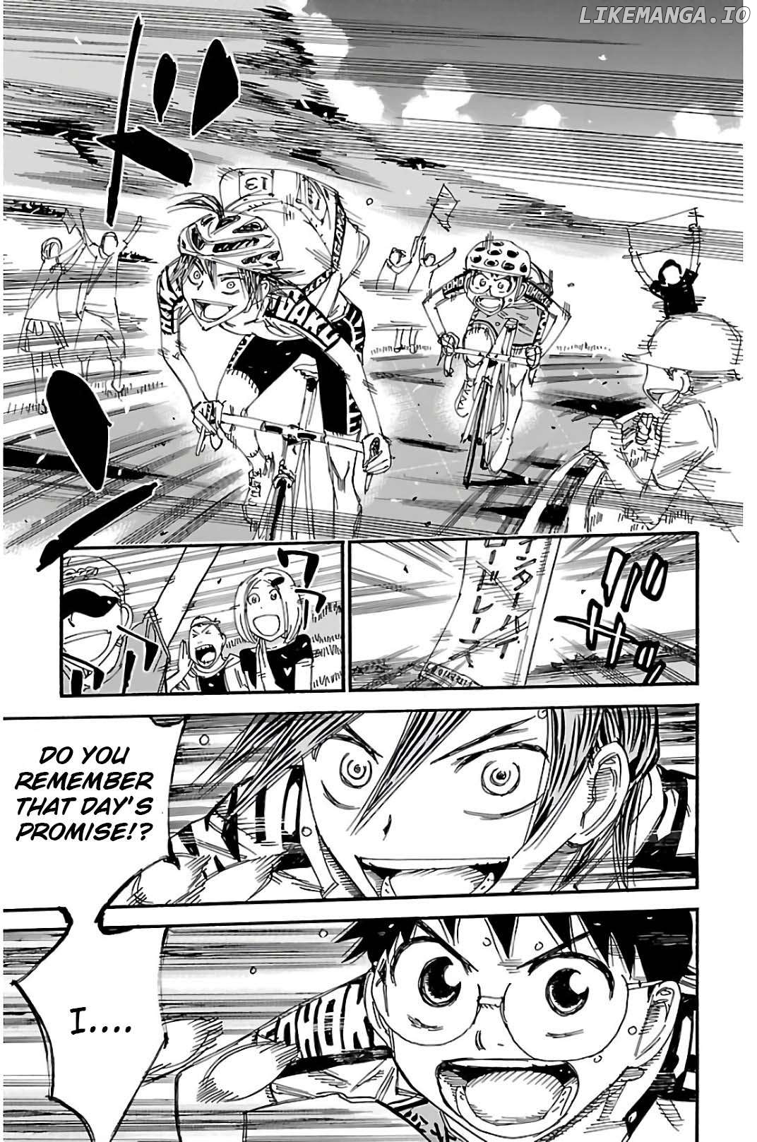 Yowamushi Pedal Chapter 517 - page 16