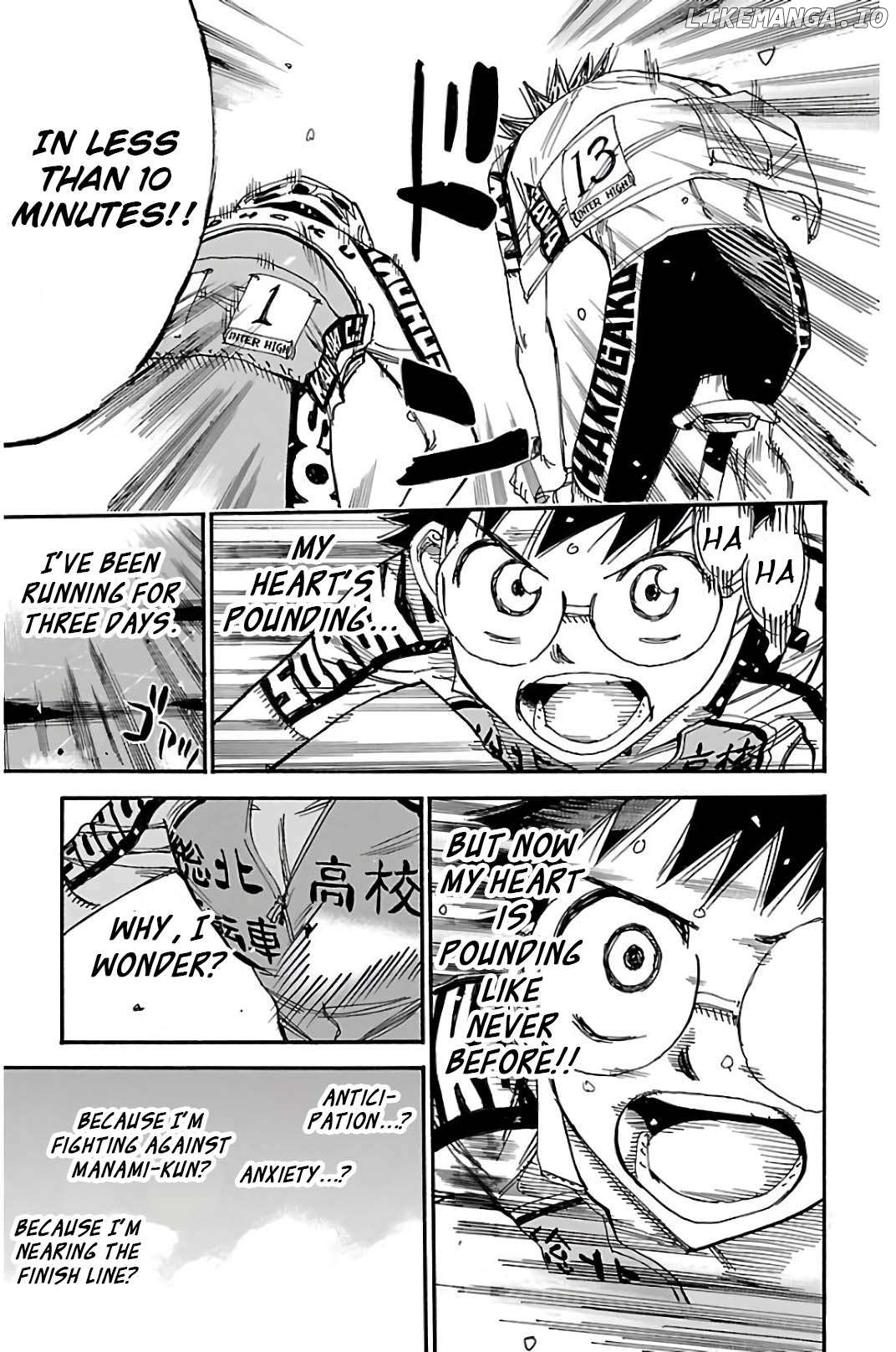 Yowamushi Pedal Chapter 518 - page 3