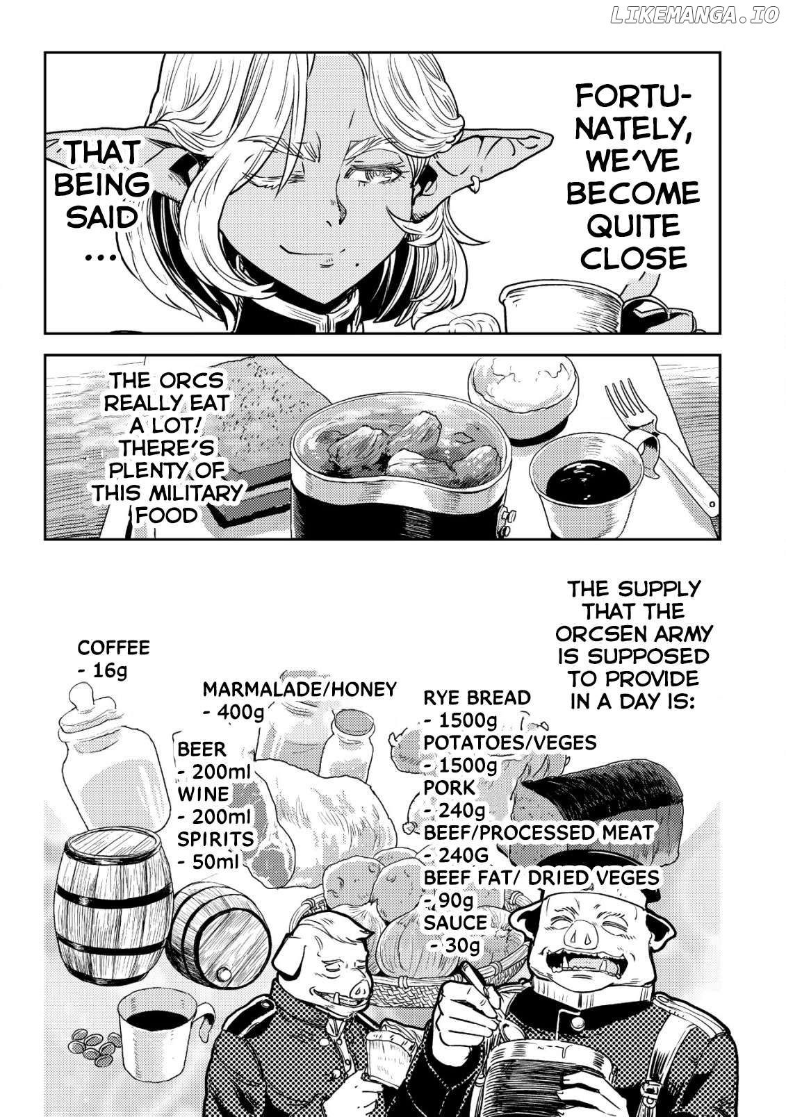Orcsen Oukokushi – Yaban na Ooku no Kuni wa, Ikanishite Heiwa na Elf no Kuni wo Yakiharau ni Itatta ka Chapter 4 - page 32