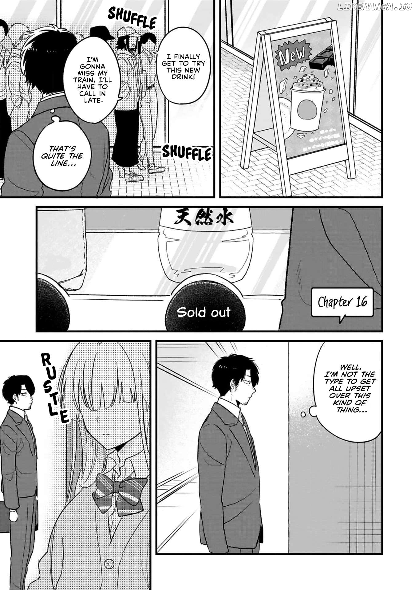 Kyou, Eki de Mita Kawaii Onna no Ko. Chapter 16 - page 2
