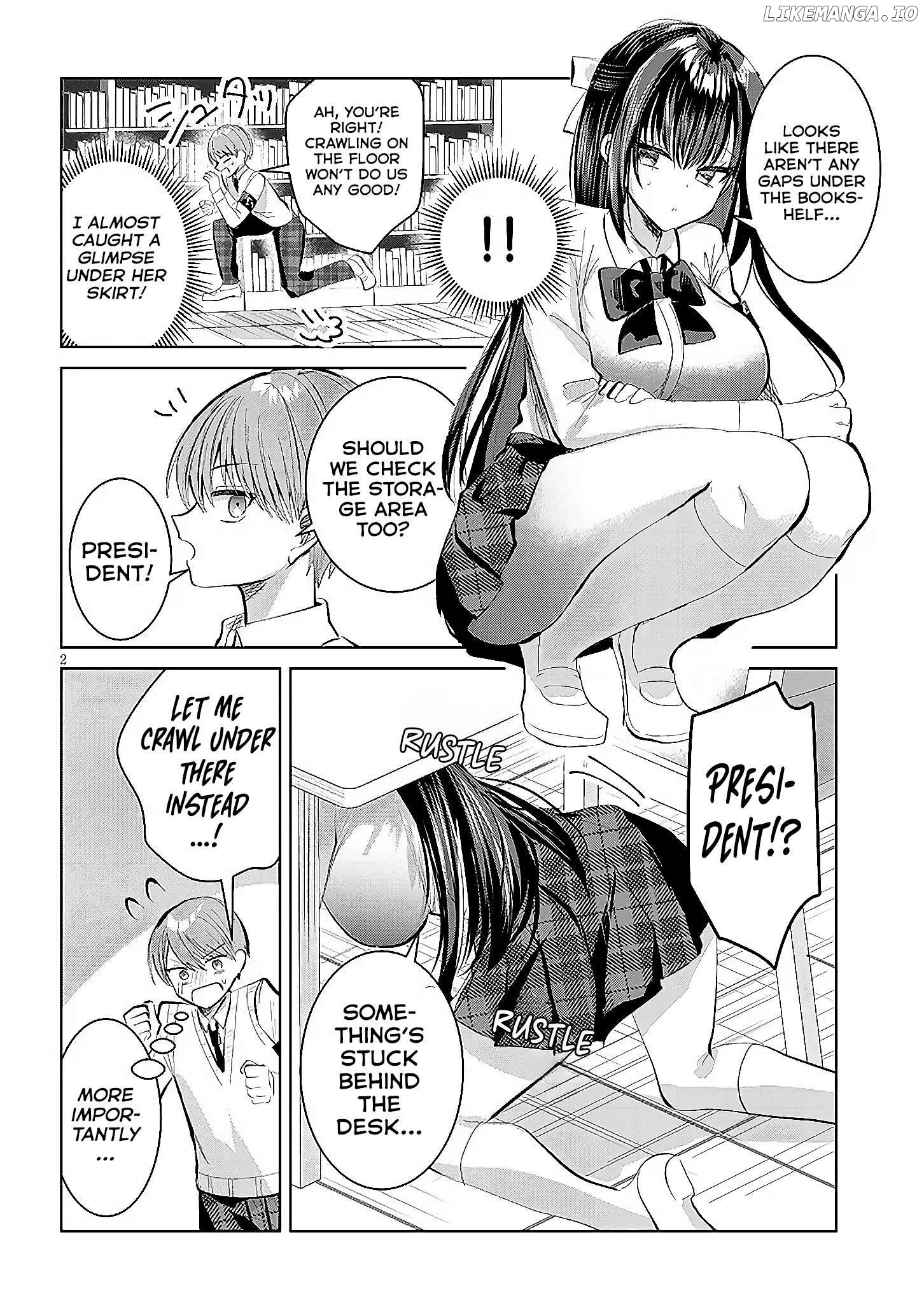 Kotowarenai Kaichou wa Tomoe-kun ni Dake shite Agetai Chapter 10 - page 3