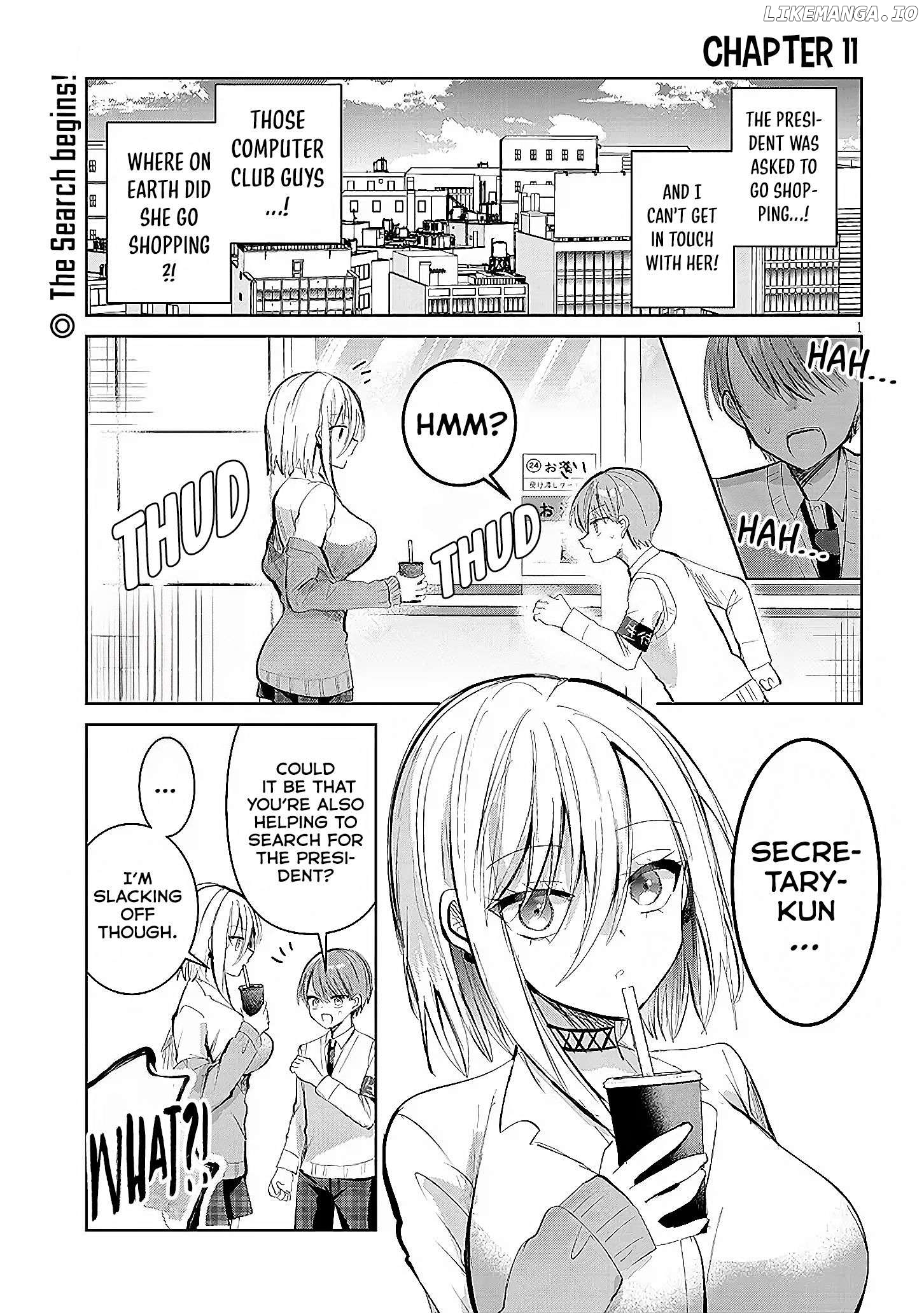 Kotowarenai Kaichou wa Tomoe-kun ni Dake shite Agetai Chapter 11 - page 2