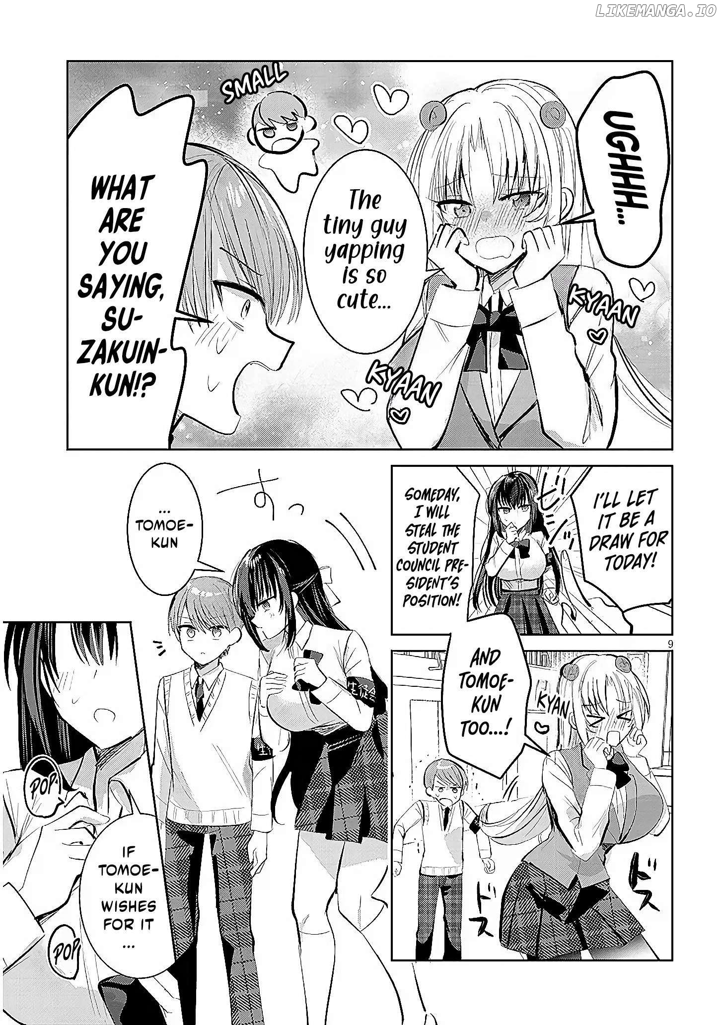 Kotowarenai Kaichou wa Tomoe-kun ni Dake shite Agetai Chapter 8 - page 10