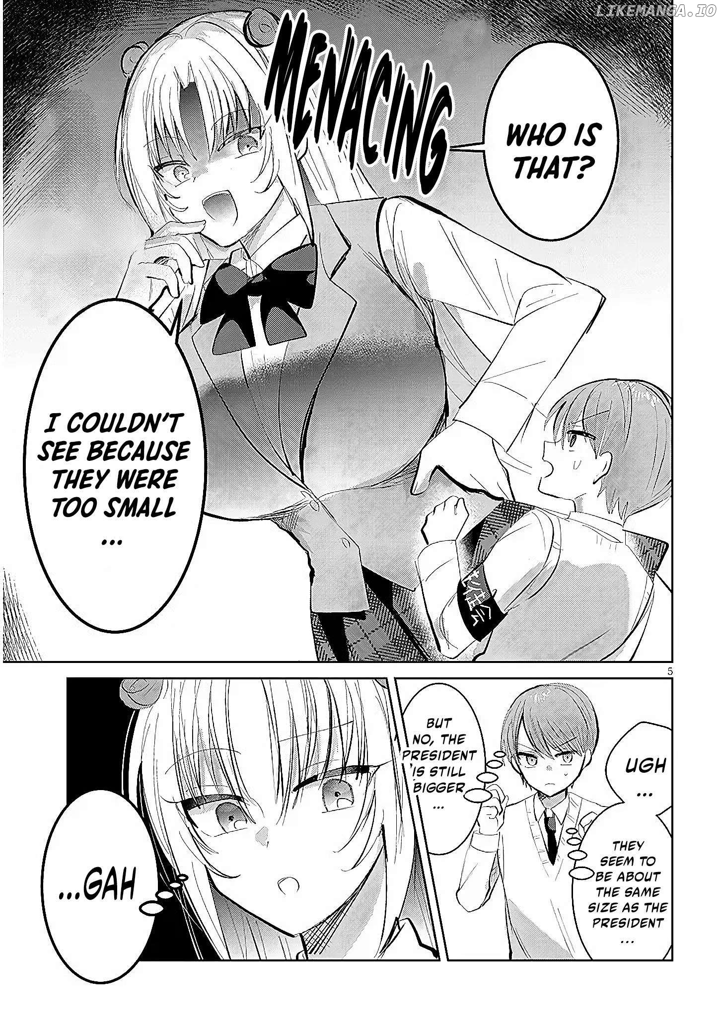 Kotowarenai Kaichou wa Tomoe-kun ni Dake shite Agetai Chapter 8 - page 6