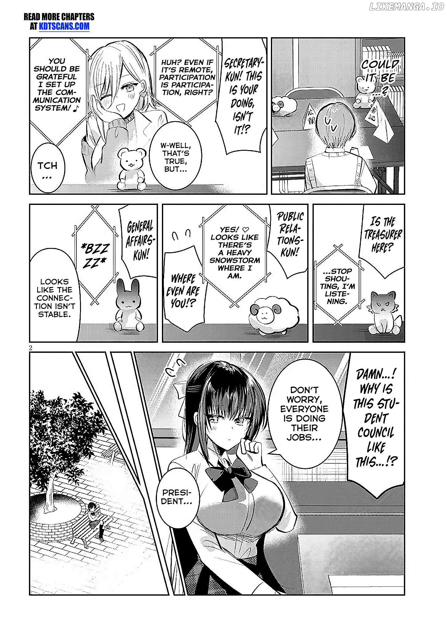 Kotowarenai Kaichou wa Tomoe-kun ni Dake shite Agetai Chapter 9 - page 3
