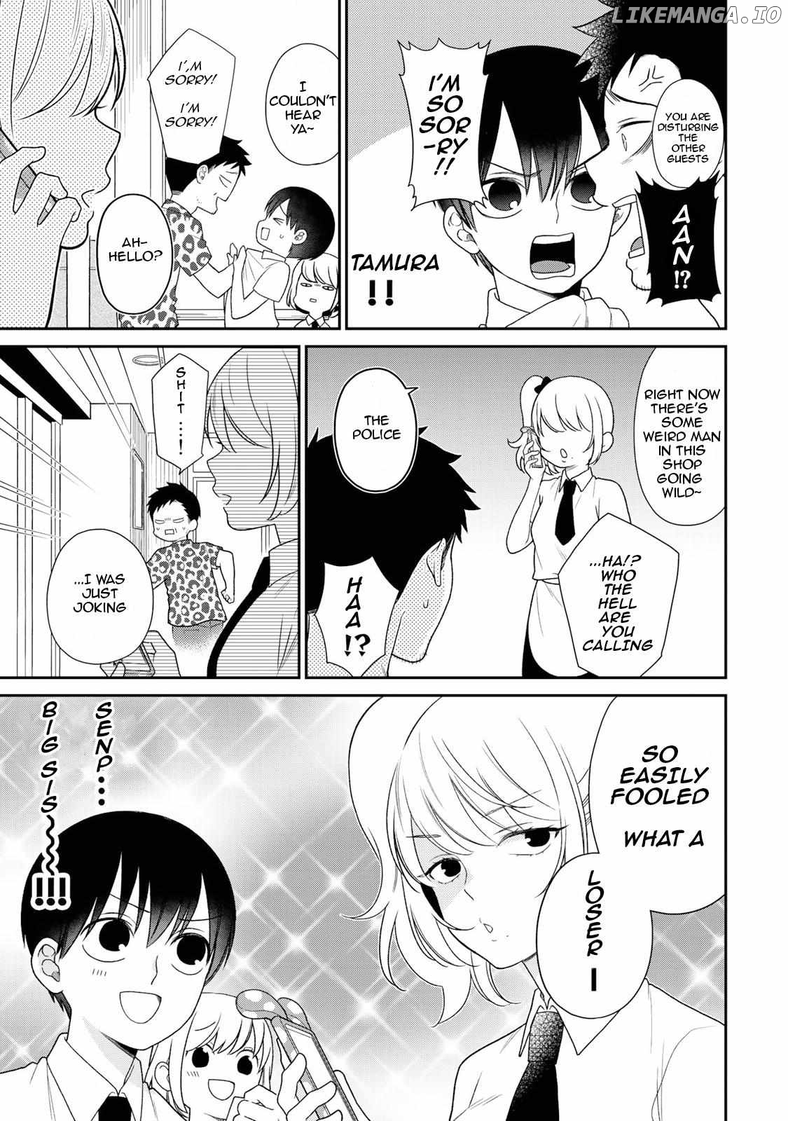 Bimyou Ni Yasashii Ijimekko Chapter 38 - page 7