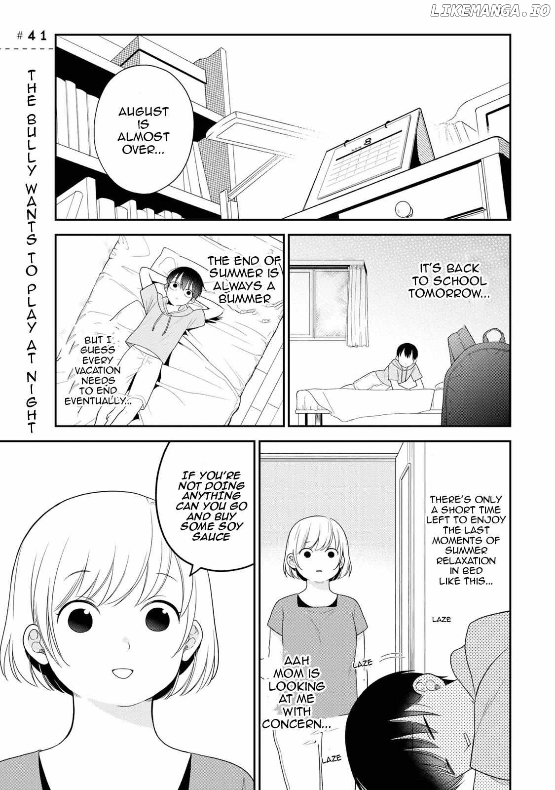 Bimyou Ni Yasashii Ijimekko Chapter 41 - page 1