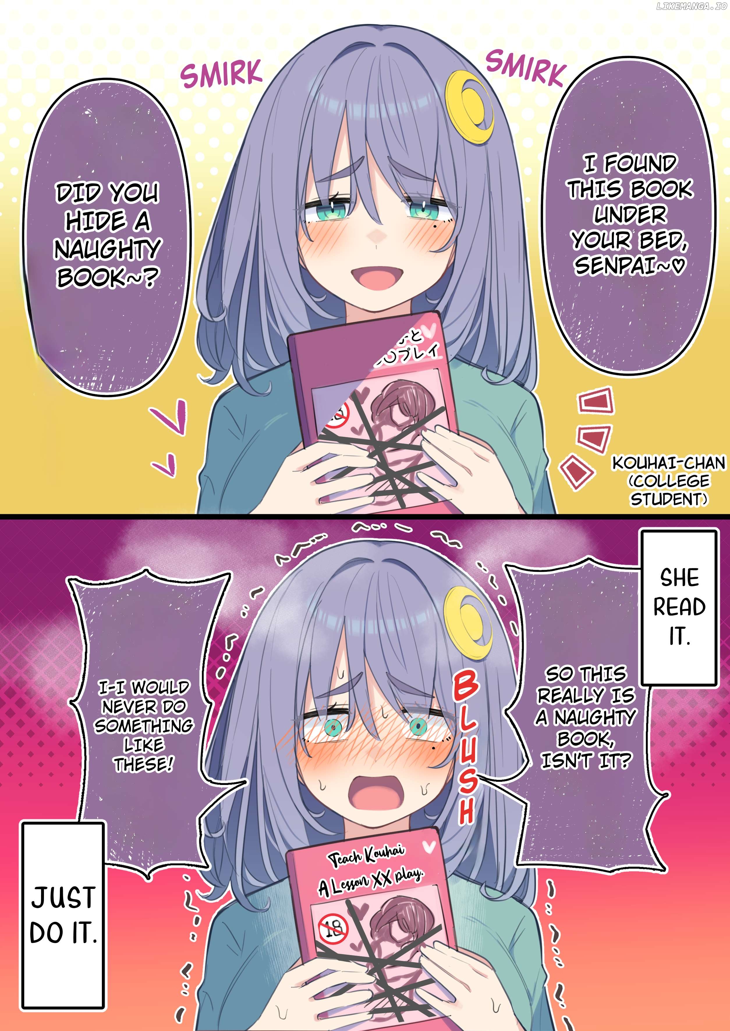 Kouhai-Chan Who Wants To Tease Chapter 11 - page 1