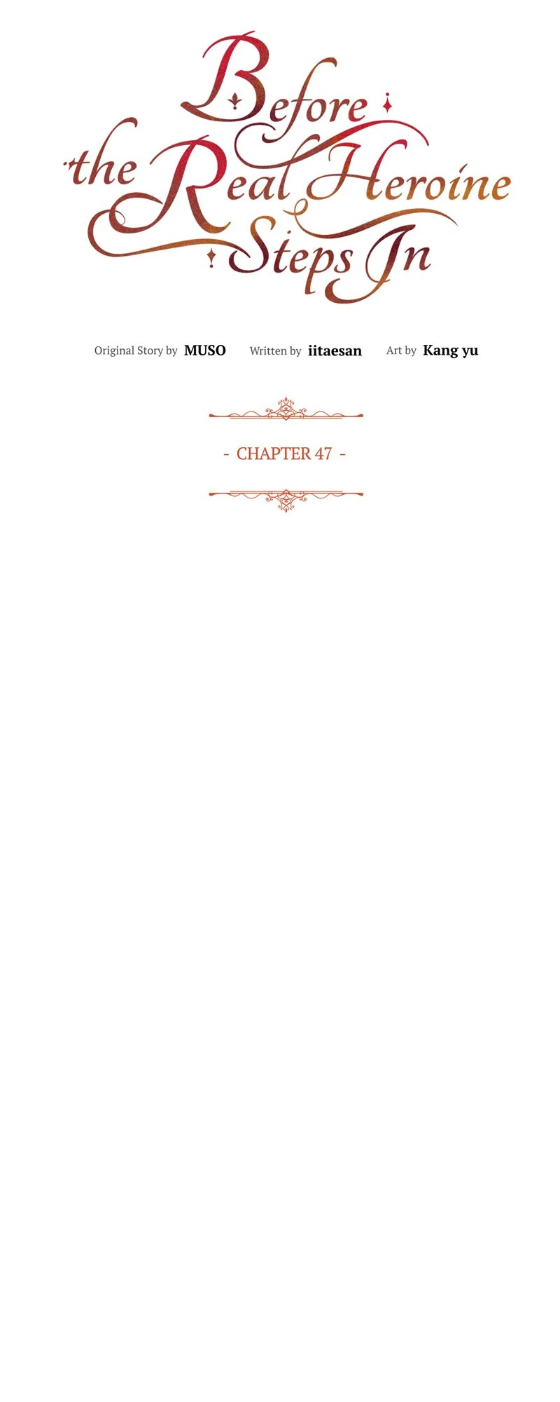 Before the Real Heroine Steps In Chapter 47 - page 34