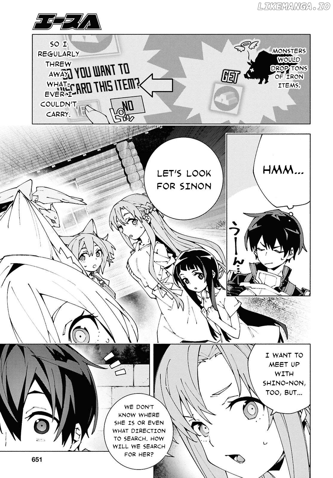Sword Art Online Unital Ring Chapter 13.1 - page 11