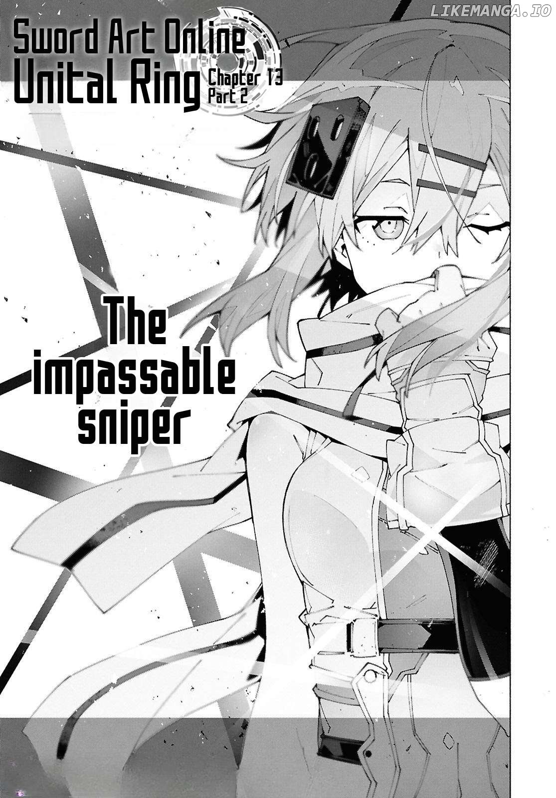 Sword Art Online Unital Ring Chapter 13.2 - page 1