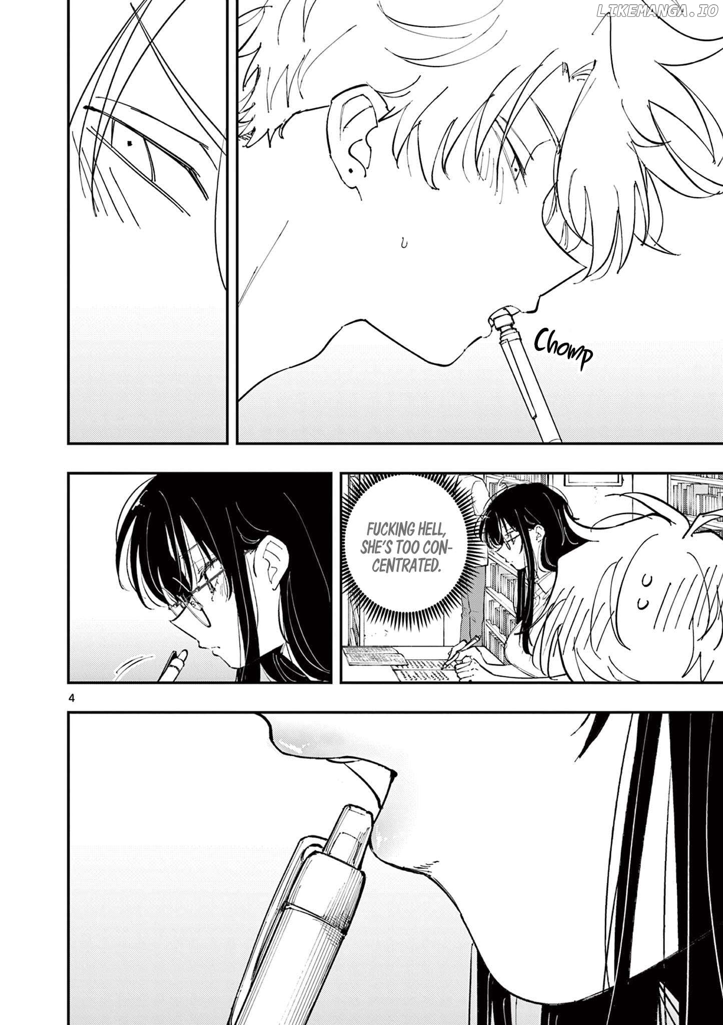 The Person Sitting Next to Me Looking at Me with Perverted Eyes Chapter 36 - page 4