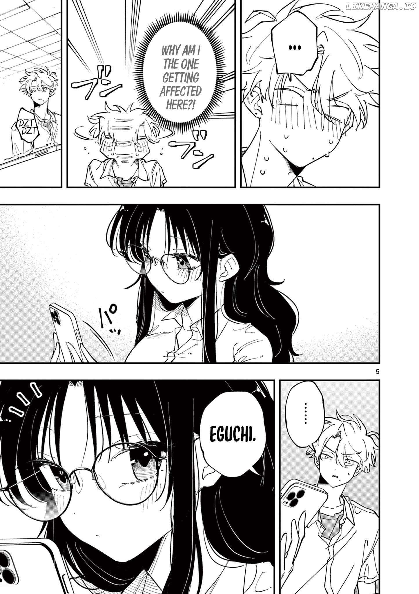 The Person Sitting Next to Me Looking at Me with Perverted Eyes Chapter 36 - page 5