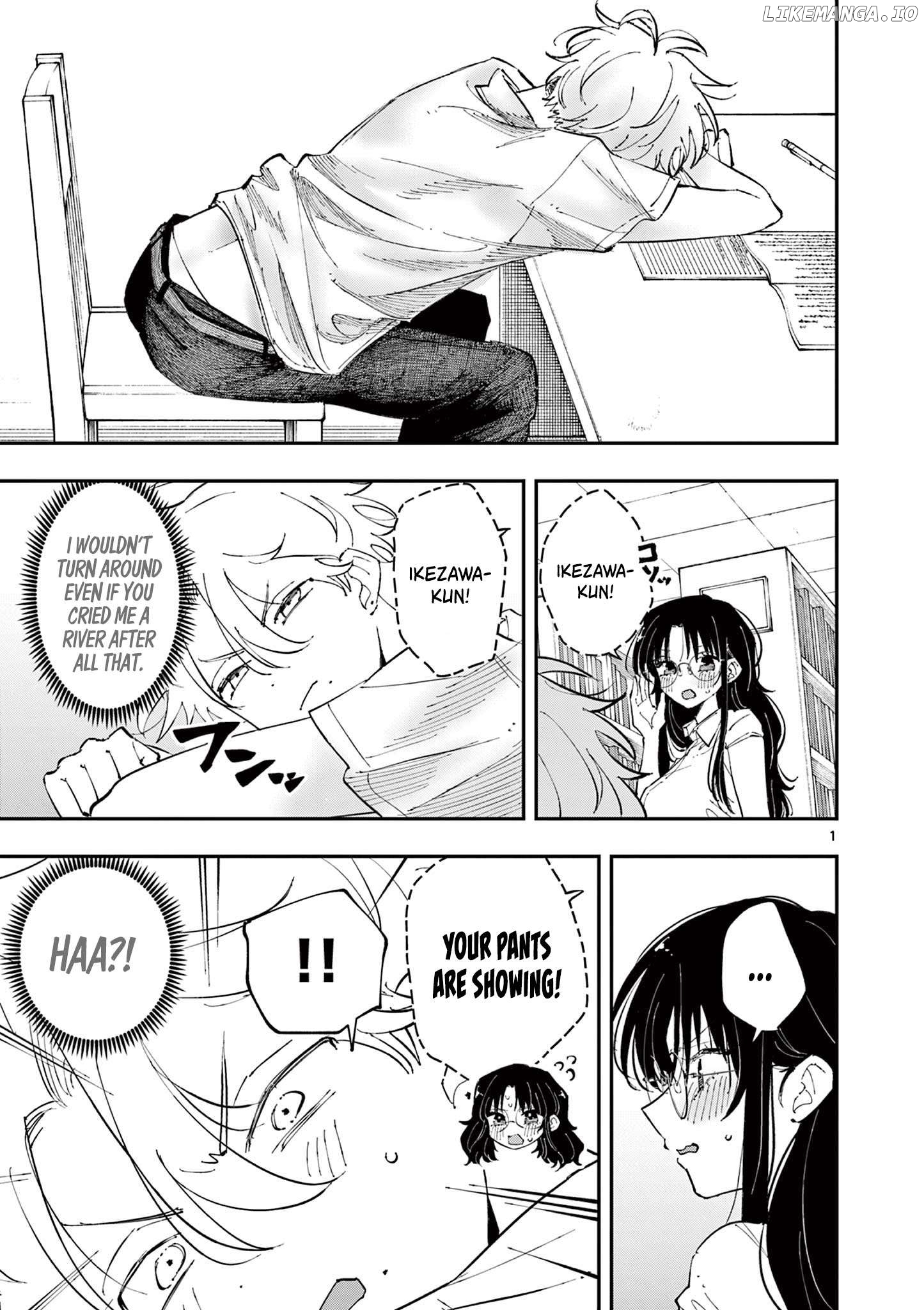 The Person Sitting Next to Me Looking at Me with Perverted Eyes Chapter 37 - page 1