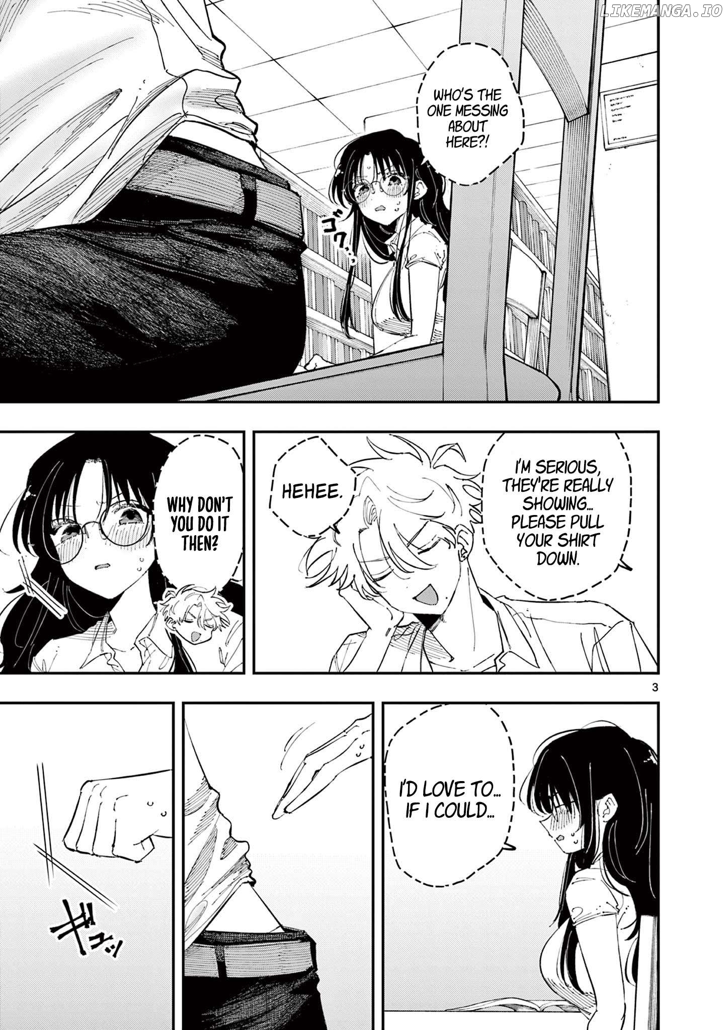 The Person Sitting Next to Me Looking at Me with Perverted Eyes Chapter 37 - page 3