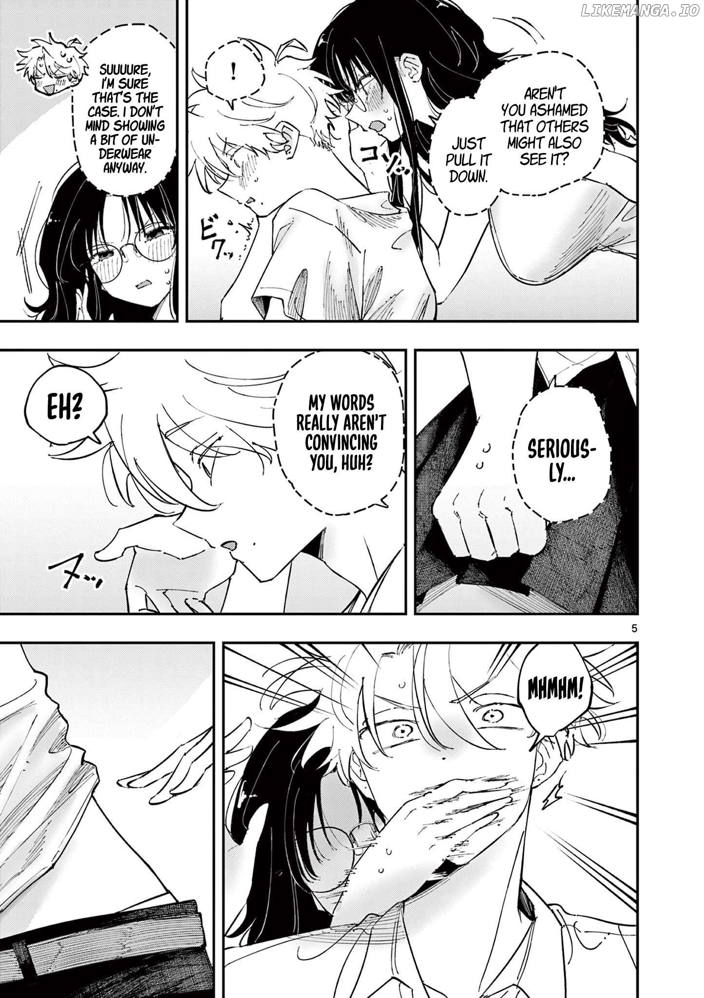 The Person Sitting Next to Me Looking at Me with Perverted Eyes Chapter 37 - page 5