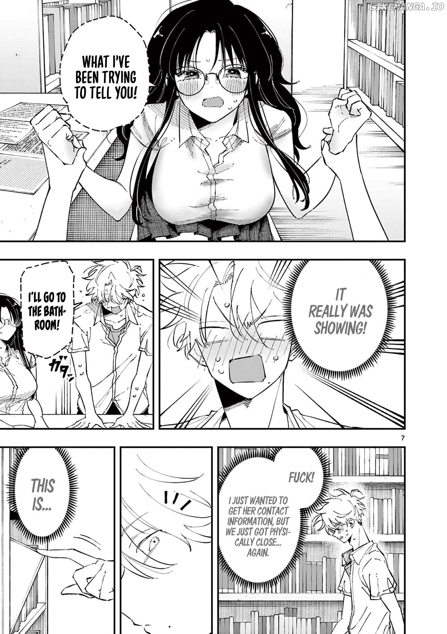 The Person Sitting Next to Me Looking at Me with Perverted Eyes Chapter 37 - page 7