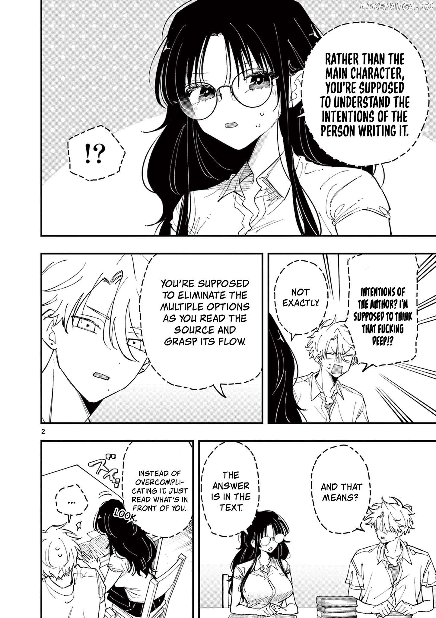 The Person Sitting Next to Me Looking at Me with Perverted Eyes Chapter 38 - page 2
