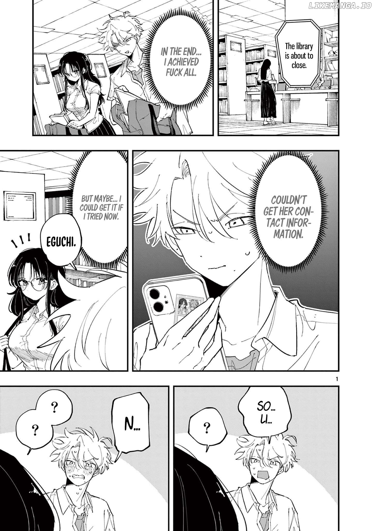 The Person Sitting Next to Me Looking at Me with Perverted Eyes Chapter 39 - page 1