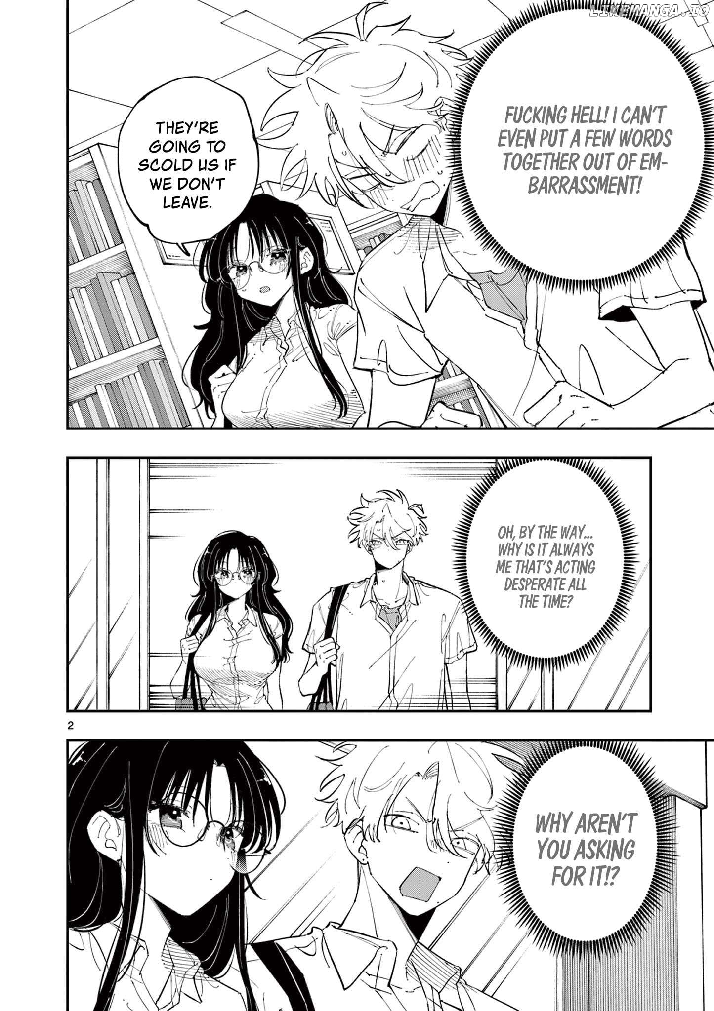 The Person Sitting Next to Me Looking at Me with Perverted Eyes Chapter 39 - page 2