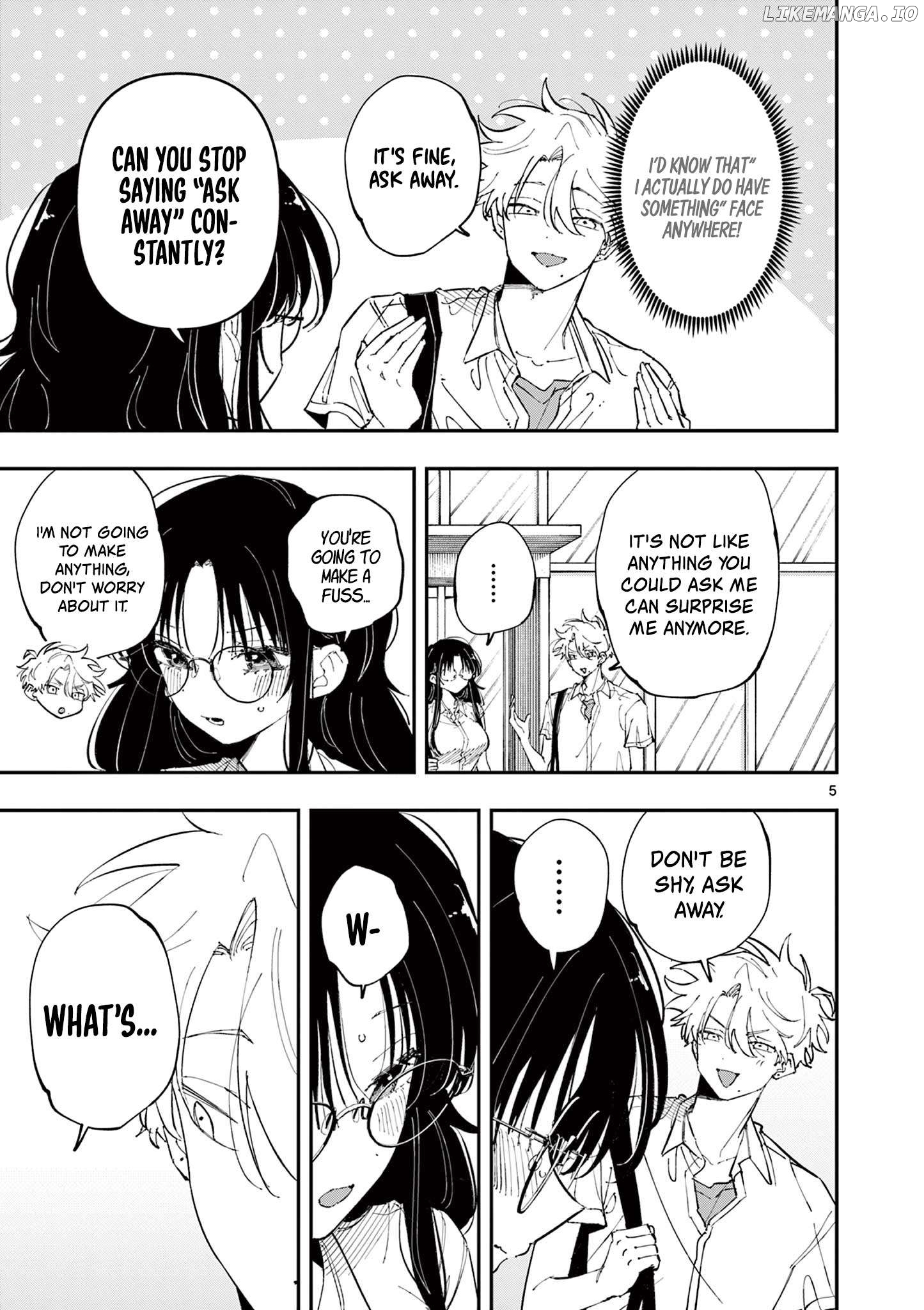 The Person Sitting Next to Me Looking at Me with Perverted Eyes Chapter 39 - page 5