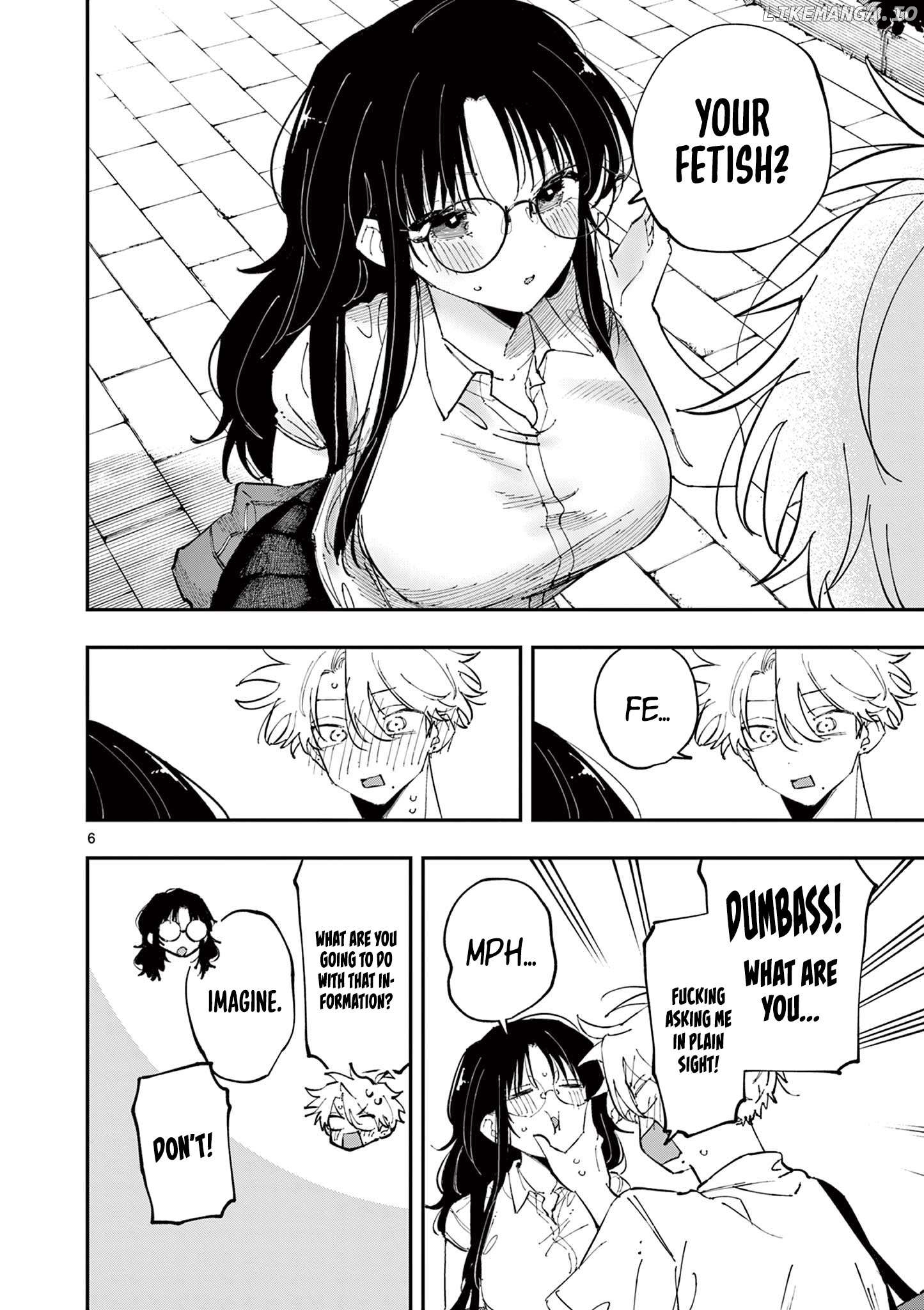The Person Sitting Next to Me Looking at Me with Perverted Eyes Chapter 39 - page 6