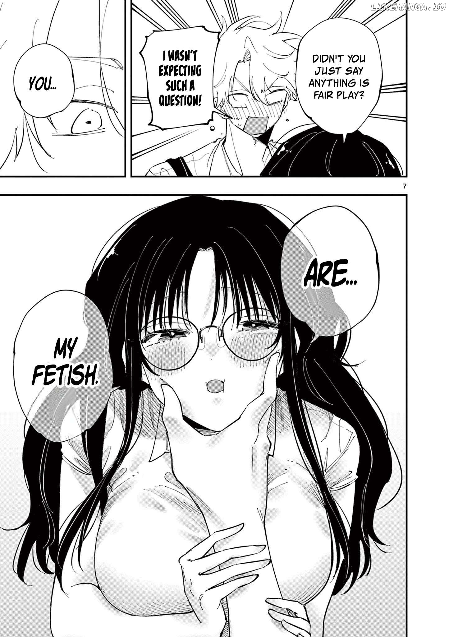 The Person Sitting Next to Me Looking at Me with Perverted Eyes Chapter 39 - page 7