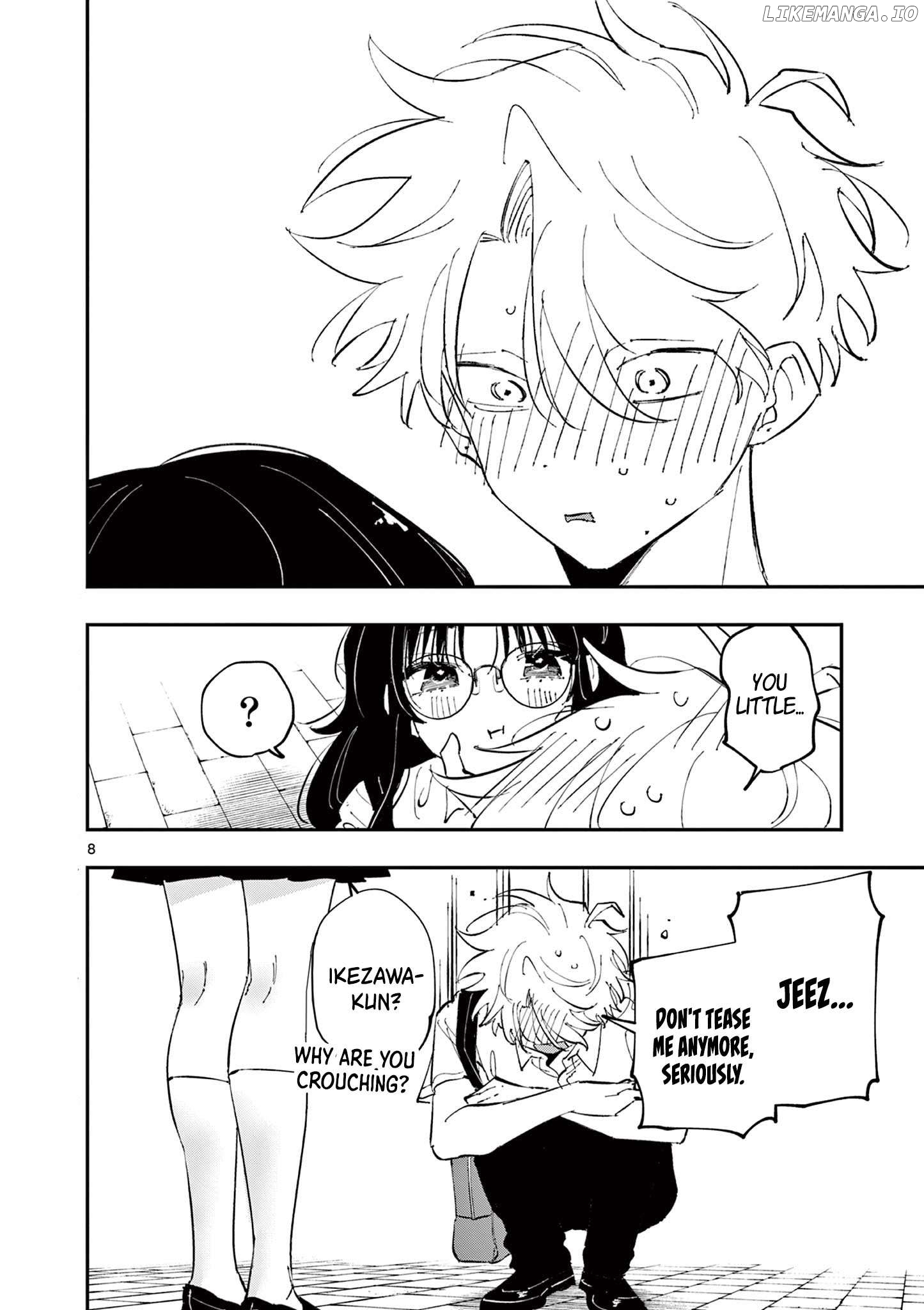 The Person Sitting Next to Me Looking at Me with Perverted Eyes Chapter 39 - page 8