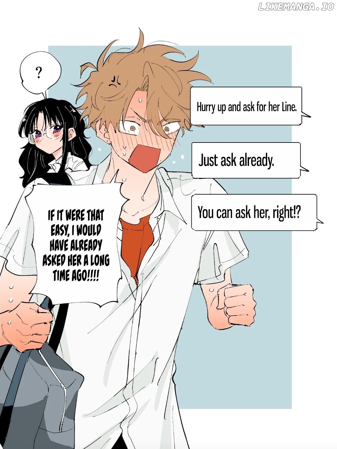 The Person Sitting Next to Me Looking at Me with Perverted Eyes Chapter 39.1 - page 1