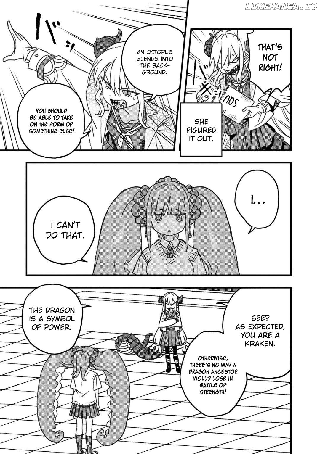 Mizudako-Chan Kara Wa Nigerarenai! Chapter 19 - page 5